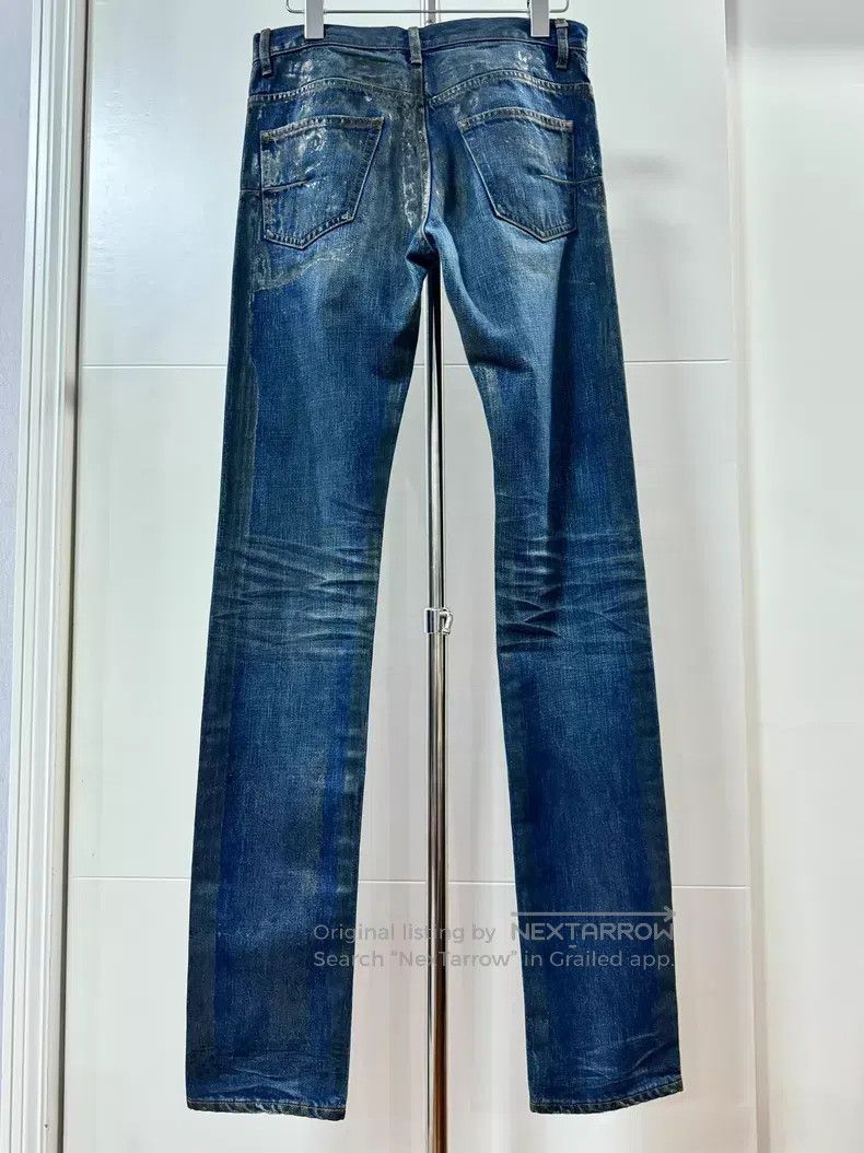 Dior Dior Blue Glue Claw Denim Jeans i Size US 28 / EU 44 - 4 Thumbnail