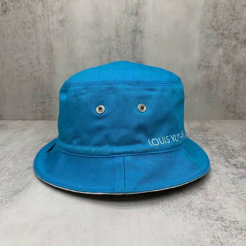 Louis Vuitton LOUIS VUITTON Fisherman's hat with full print of old flower Size ONE SIZE - 8 Thumbnail