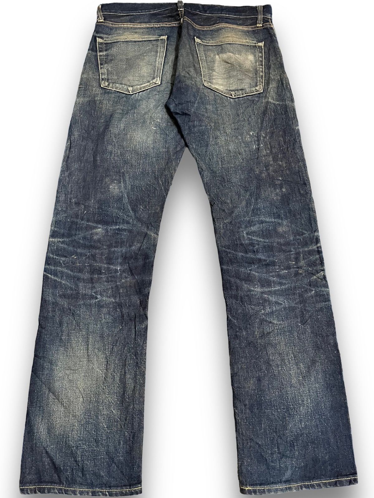 Jun Takahashi Vintage UJ Mudwash Selvedge Denim Size US 33 - 6 Thumbnail