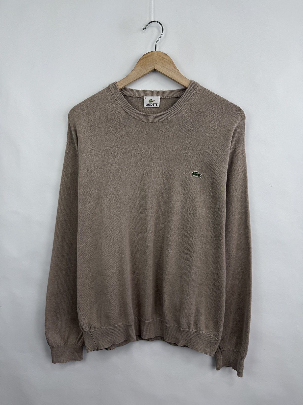 Lacoste 🇫🇷 Vintage 90s Lacoste Sweater made in France Rare Retro Hype Size US L / EU 52-54 / 3 - 3 Thumbnail