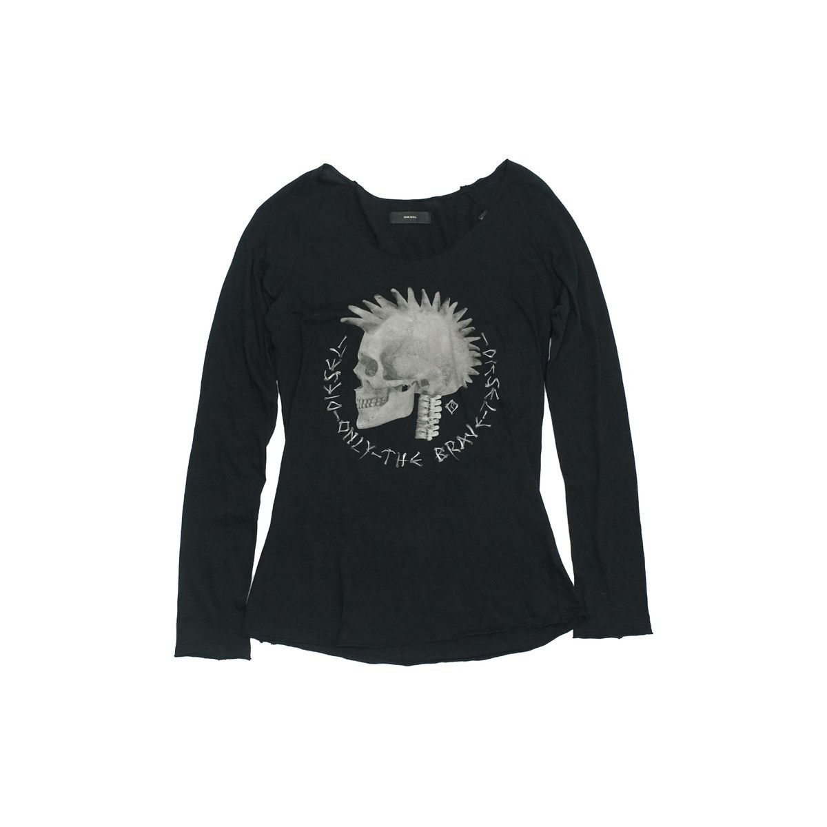 Diesel *NoTariff Diesel Womens LS T-Shirt Size XS / US 0-2 / IT 36-38 - 1 Thumbnail