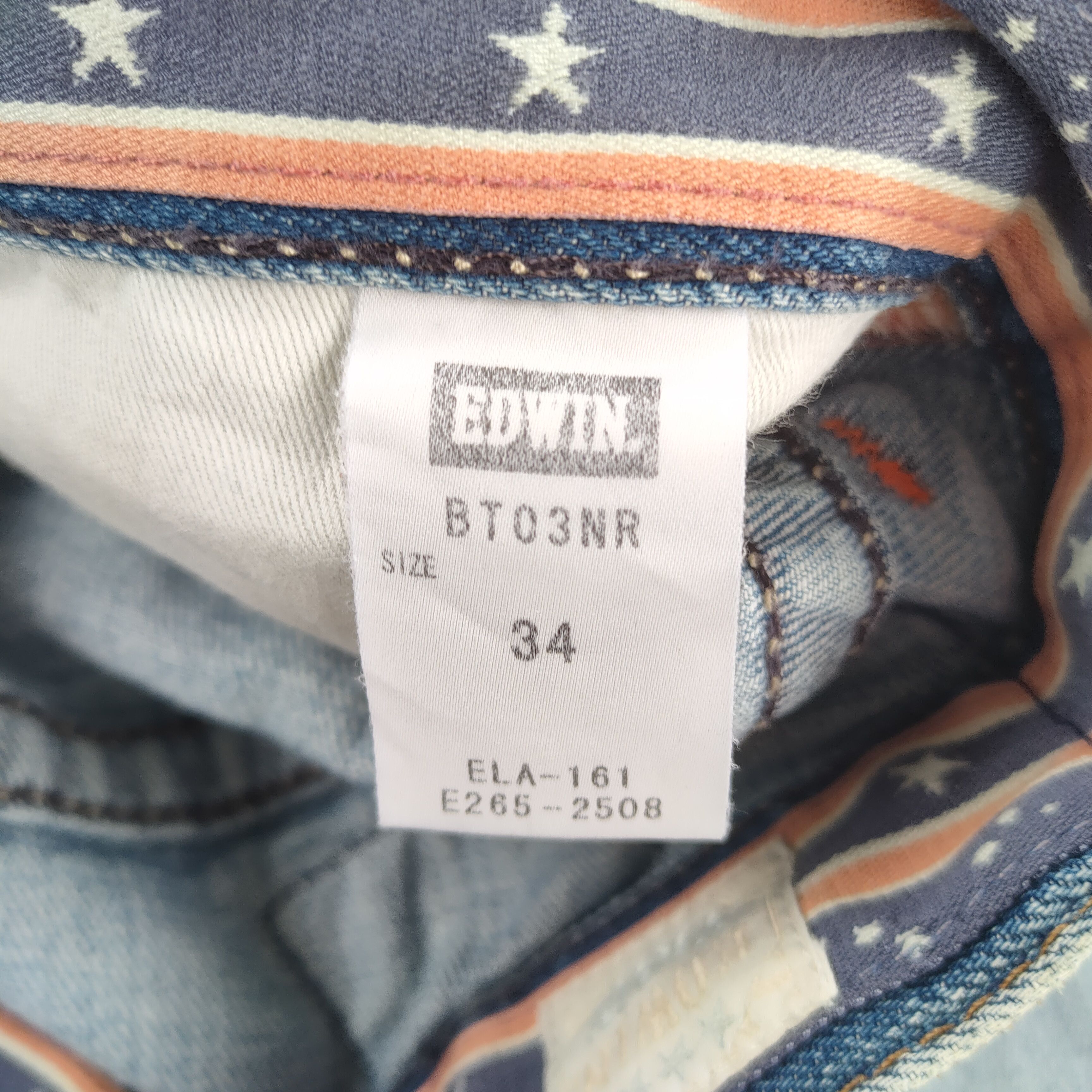 Edwin VTG EDWIN 90' BLUE TRIP FADED RIPPED JEANS DENIM PANTS Size US 36 / EU 52 - 15 Thumbnail