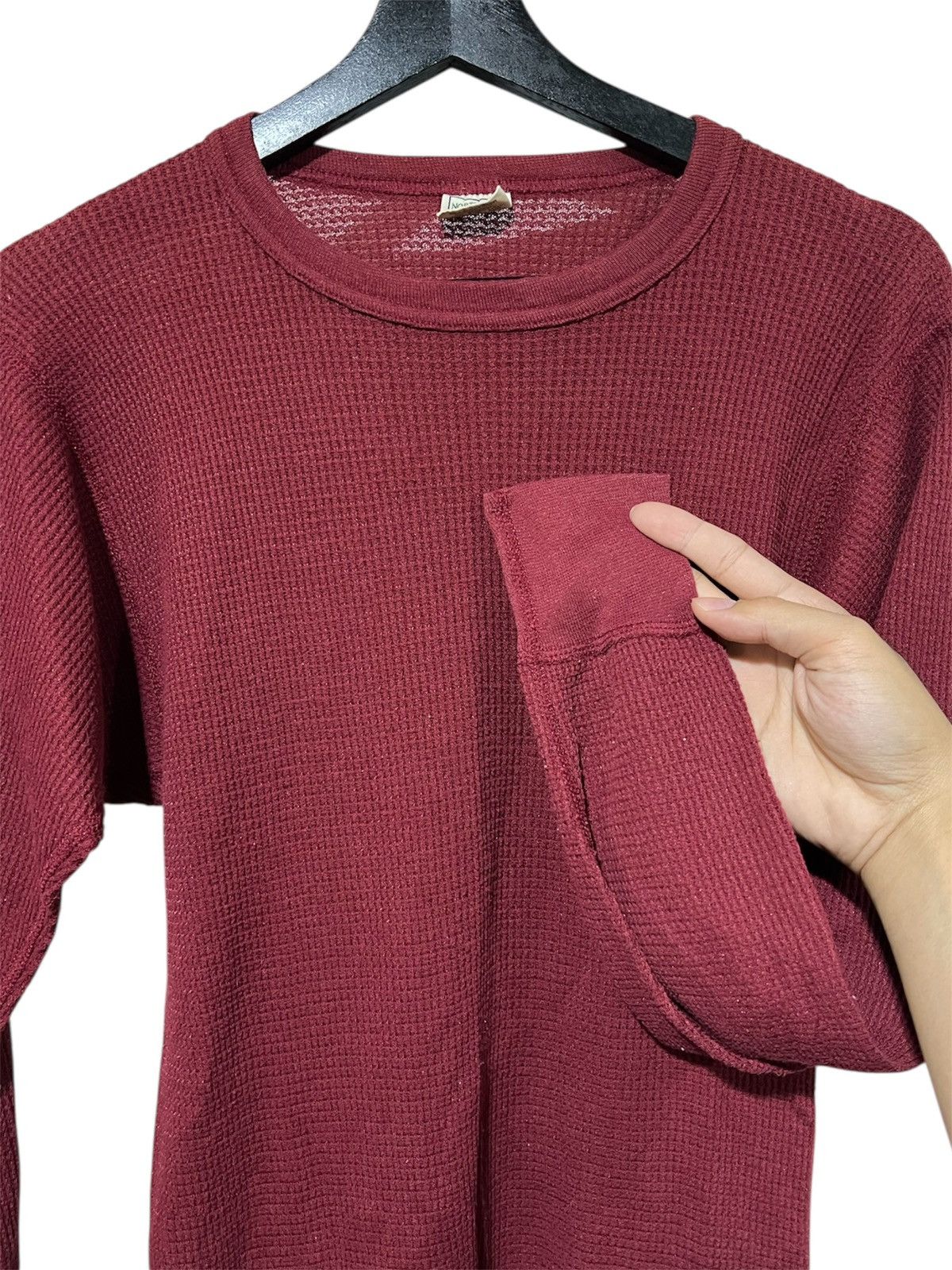 Northwest Territory Vintage 80s Northwest Territory USA Waffle Knit Thermal Size US XL / EU 56 / 4 - 2 Thumbnail