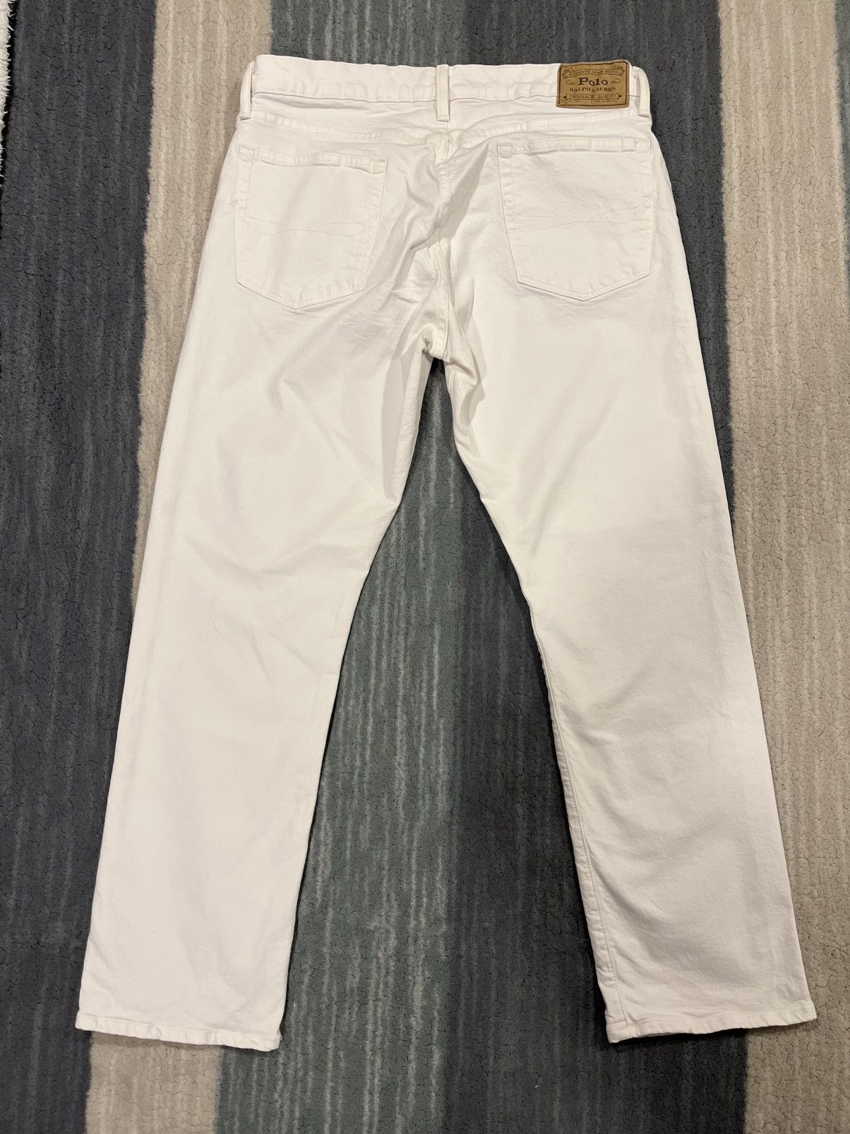 Polo Ralph Lauren White Polo Ralph Lauren Jean Size US 34 / EU 50 - 2 Thumbnail