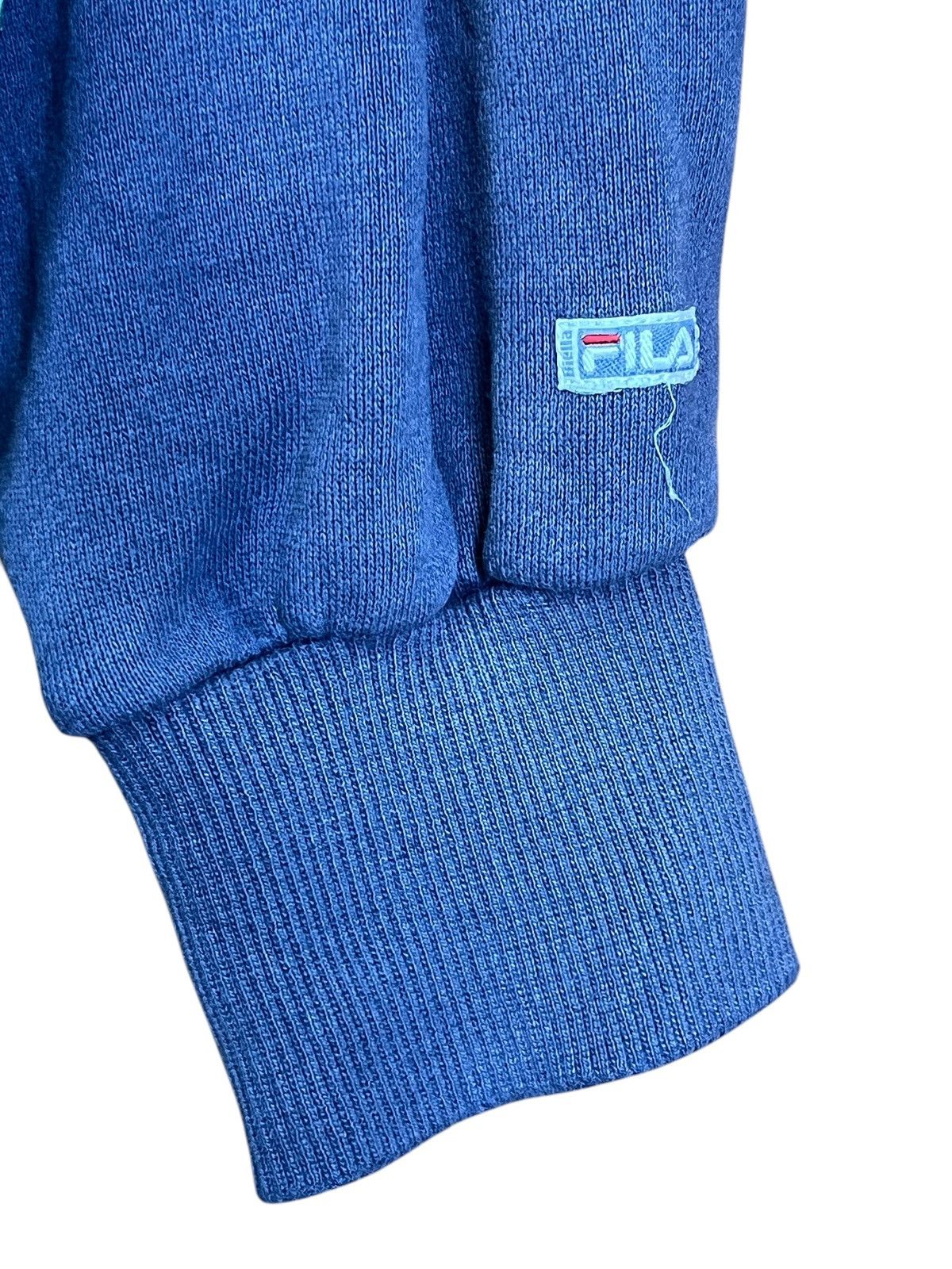 Fila VINTAGE 90s FILA MULTICOLOUR BIG LOGO PULLOVER SWEATSHIRT Size US L / EU 52-54 / 3 - 6 Thumbnail