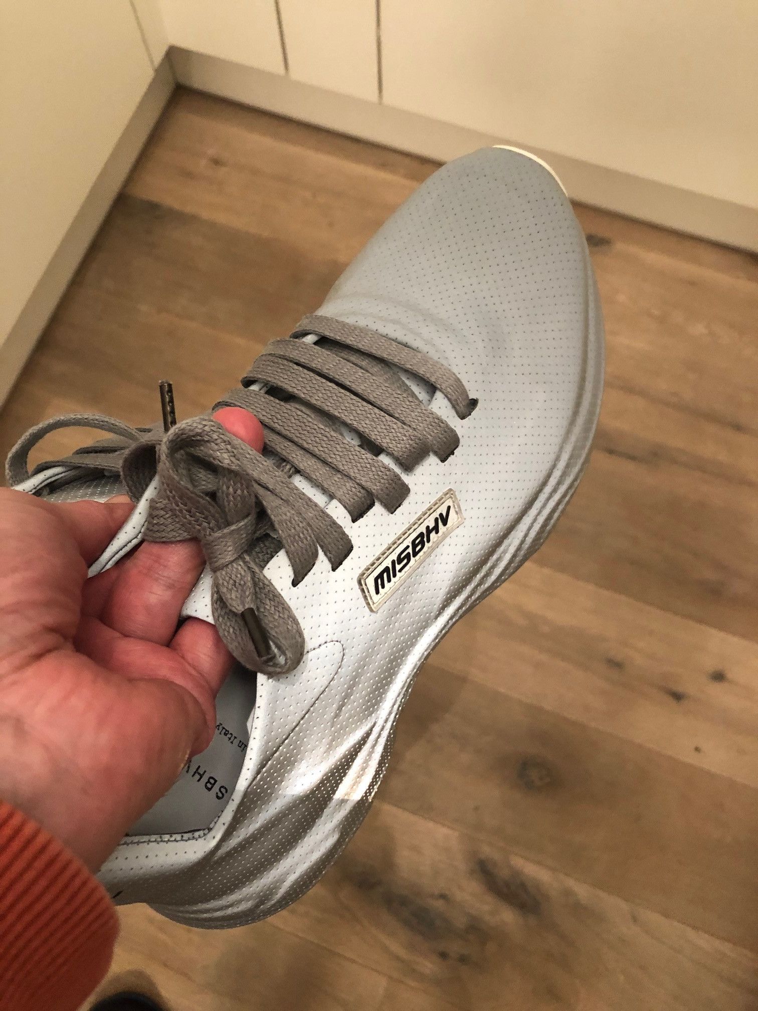 Misbhv MISBHV Moon trainer Grey Silver sneaker shoes 43 10 Size US 10 / EU 43 - 1 Thumbnail