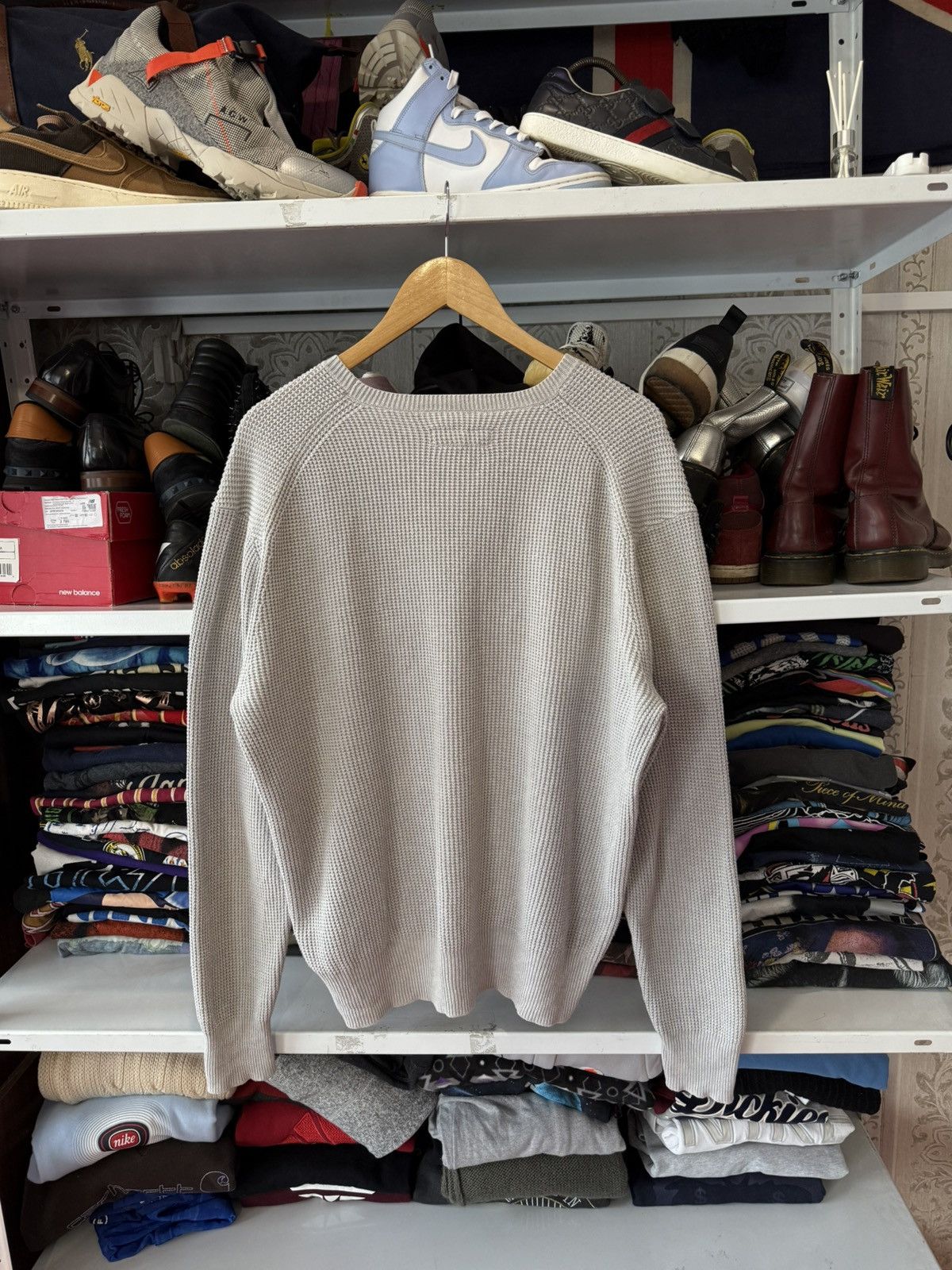 Other Vintage Allsaints Knitted Sweater Luxury Japanese Y2K Size US L / EU 52-54 / 3 - 3 Thumbnail