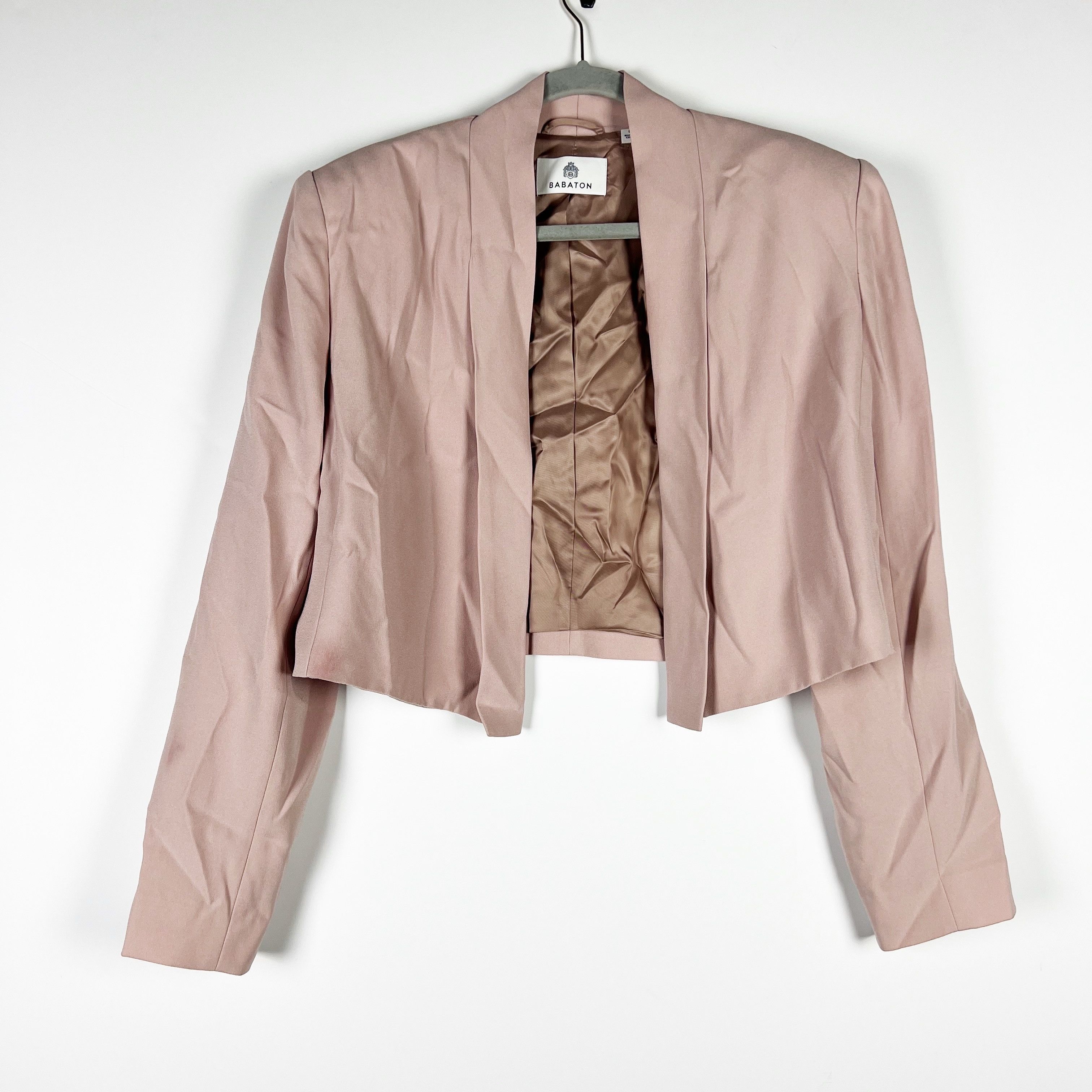 Babaton Aritzia Captain Open Cropped Shoulder