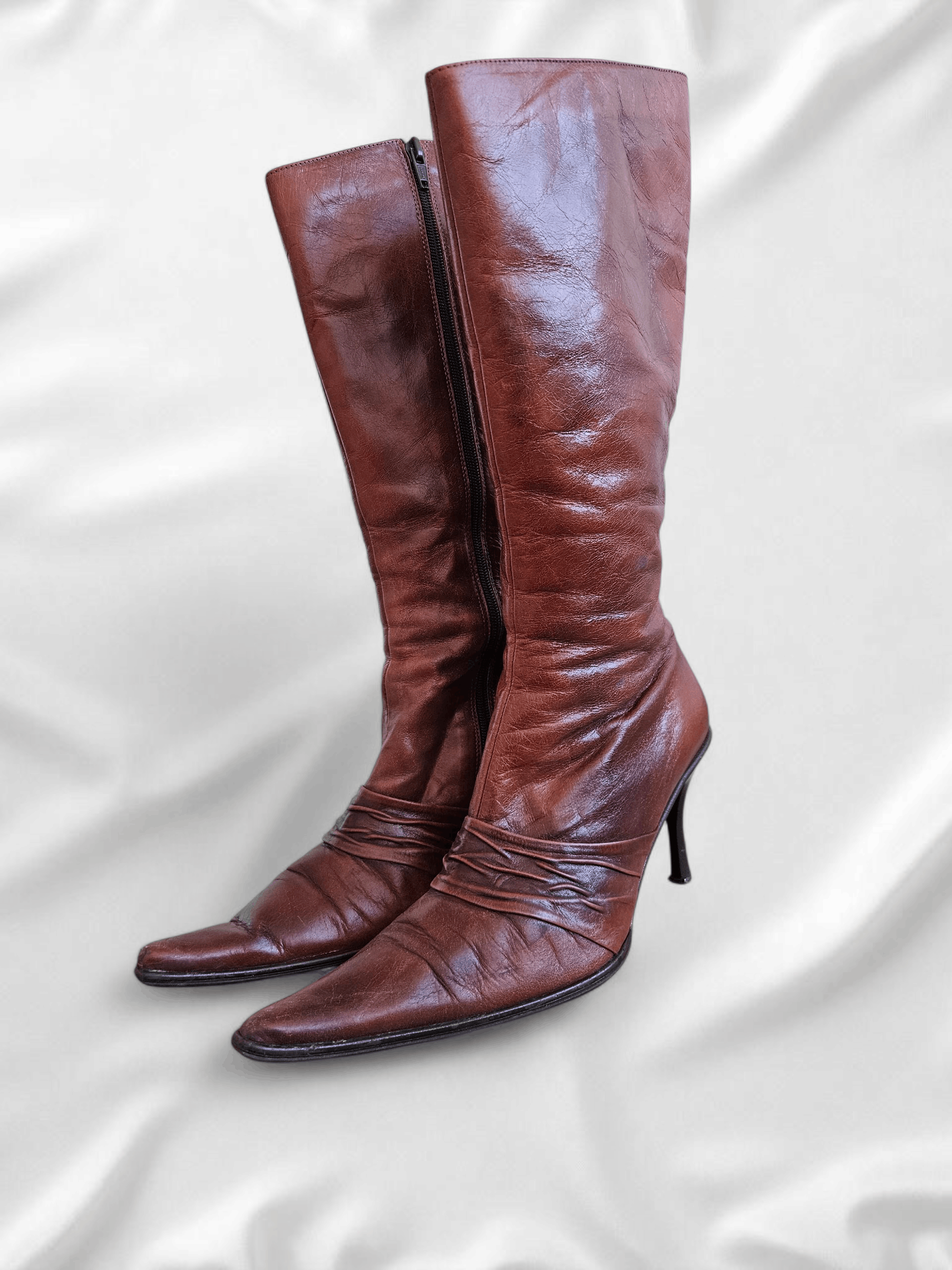 Vintage Vintage leather boots made in Italy Size US 8 / IT 38 - 10 Thumbnail