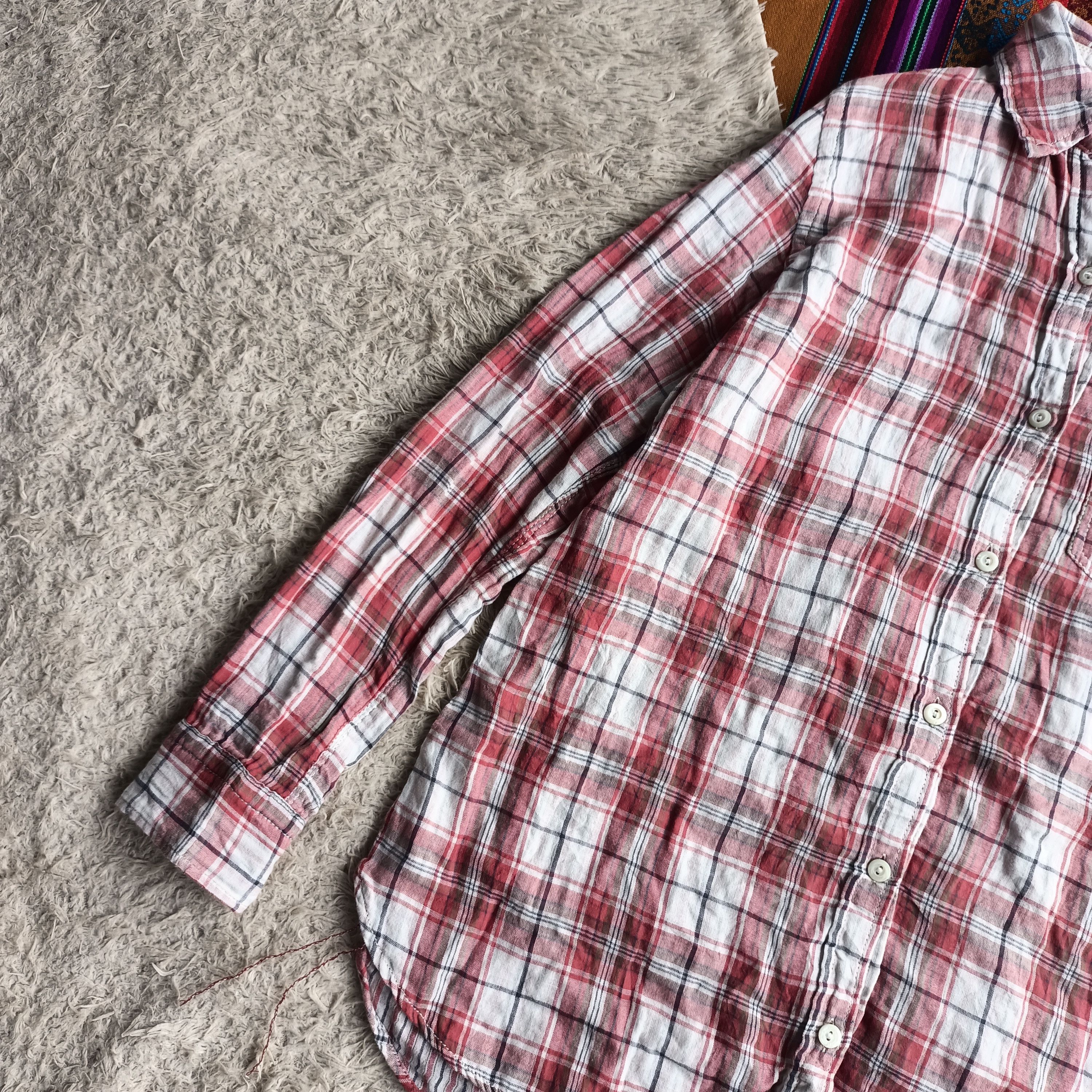 GOA GOA japanese brand plaid Ls shirt Size US S / EU 44-46 / 1 - 2 Thumbnail