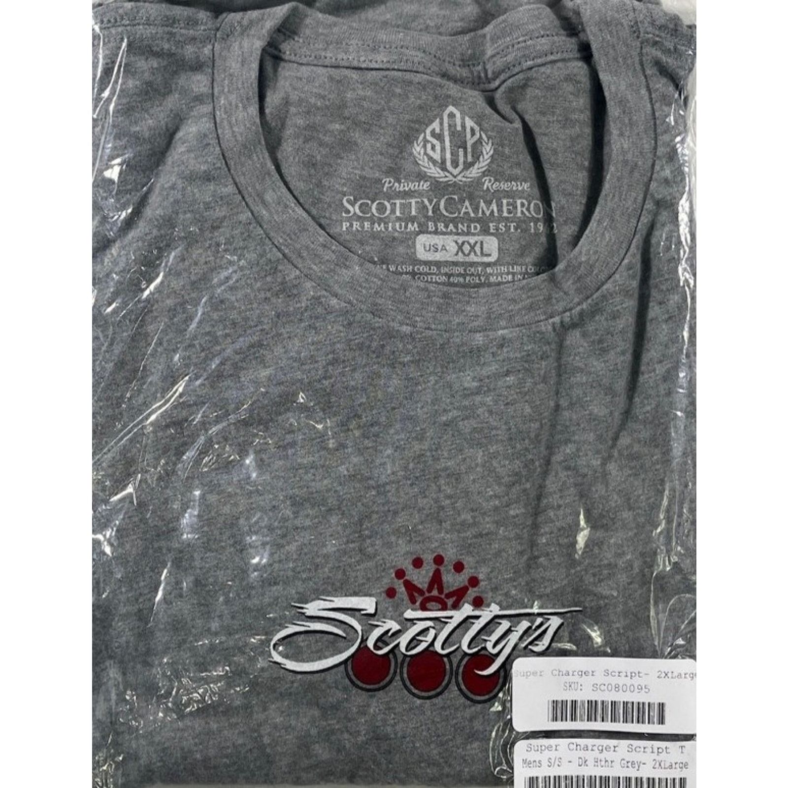 Other Scotty Cameron Supercharger Script T-Shirt 2XL Limited NWT Size US XXL / EU 58 / 5 - 6 Thumbnail