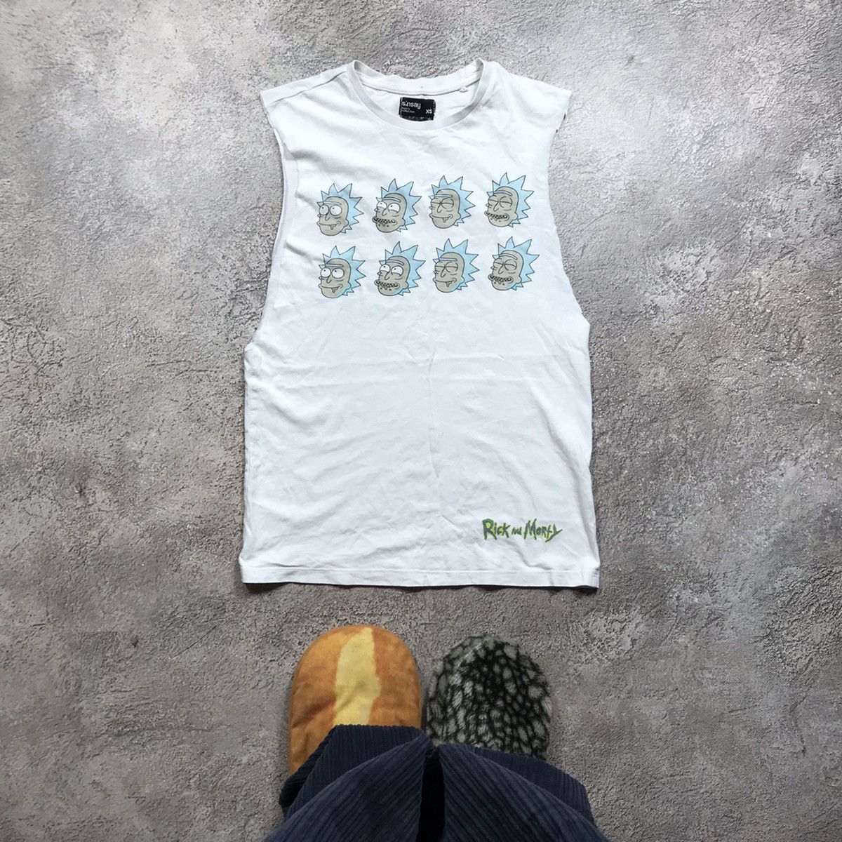 Vintage Vintage Y2K Rick and Morty Graphic Tank Top Skate Worn In XS Size US XS / EU 42 / 0 - 1 Thumbnail