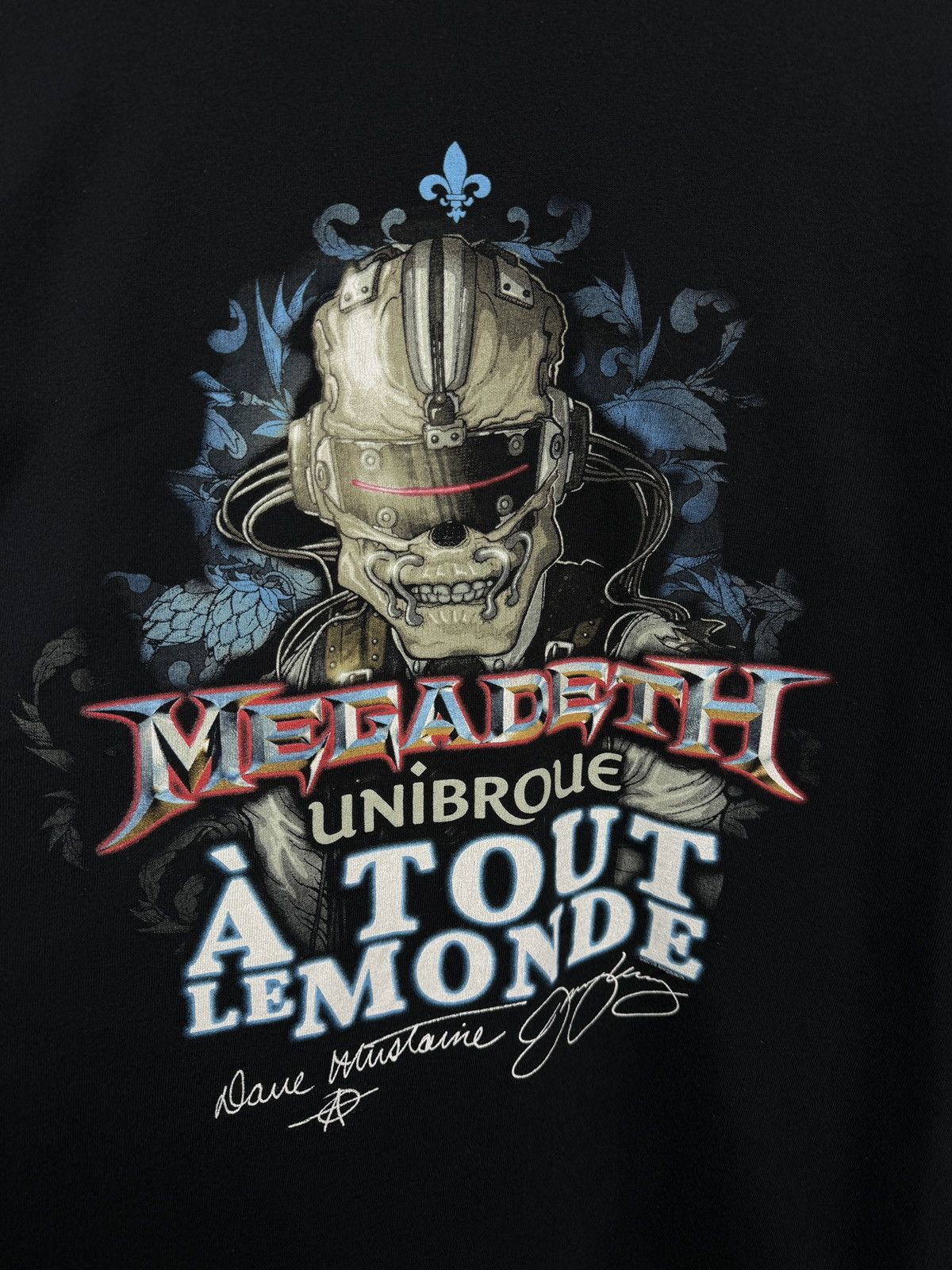 Megadeth ☠️ Megadeth Unibroue A Tout Le Monde T-Shirt 2016 Rare Retro Size US XL / EU 56 / 4 - 5 Thumbnail