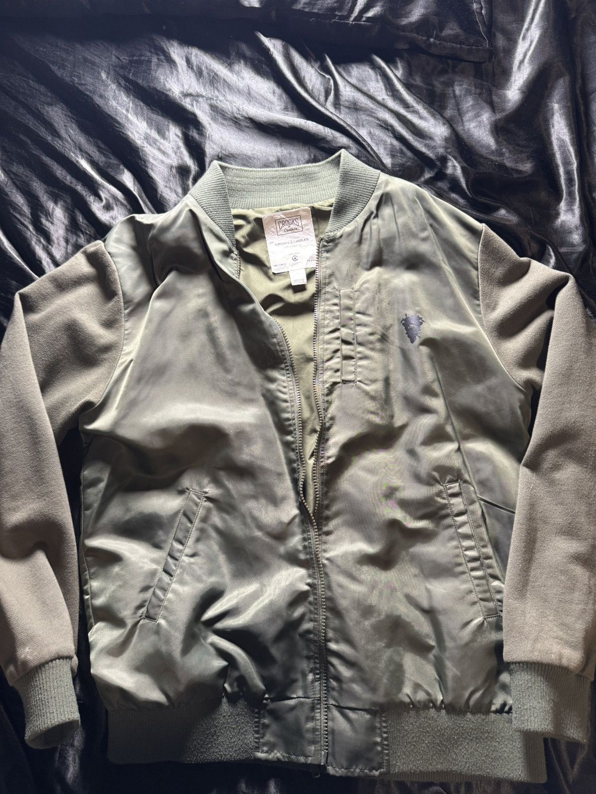 Crooks & Castles Crooks and Castles Windbreaker Jacket Bomber Size US M / EU 48-50 / 2 - 2 Thumbnail