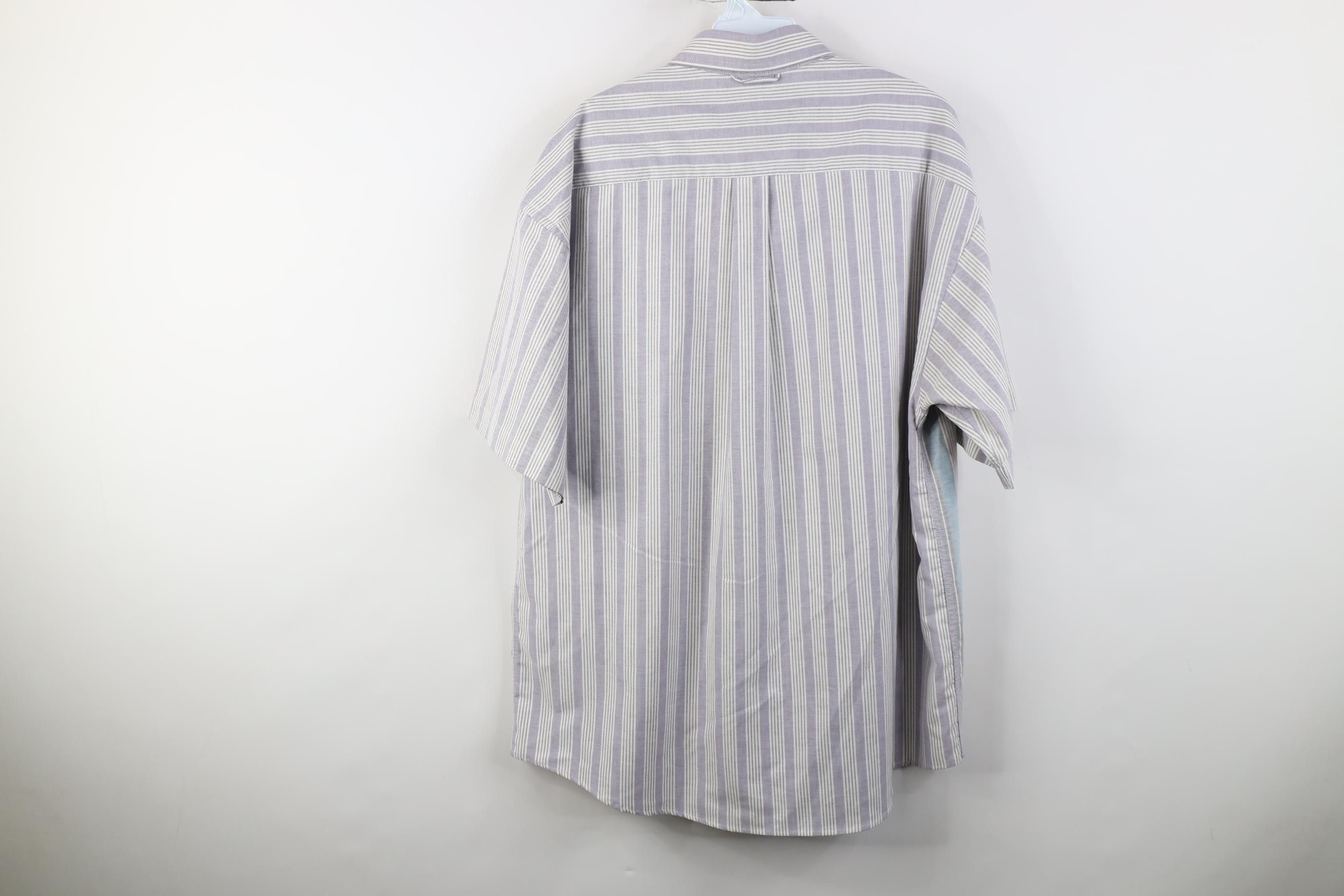 Vintage Vintage 90s Streetwear Short Sleeve Button Down Shirt Size US L / EU 52-54 / 3 - 11 Thumbnail