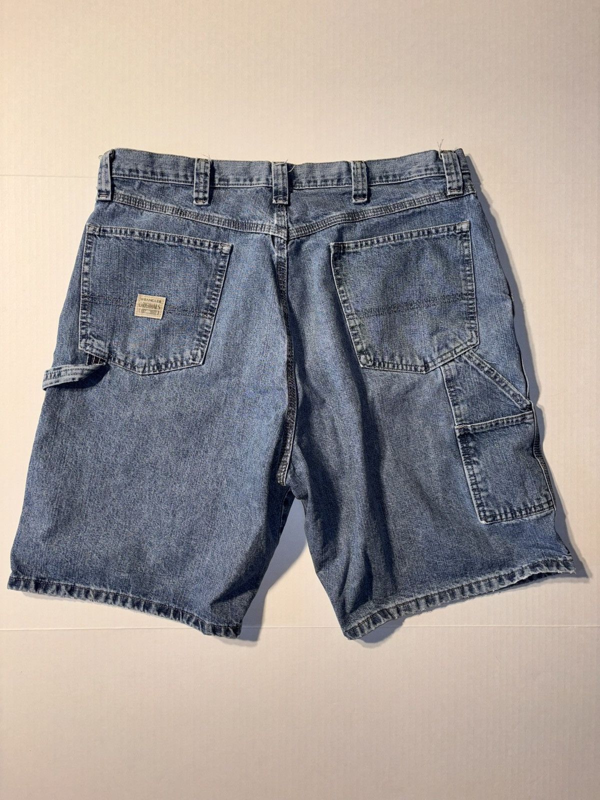 Wrangler Vtg Wrangler Carpenter Denim Shorts Y2K Jorts Workwear 38 Size US 38 / EU 54 - 5 Thumbnail
