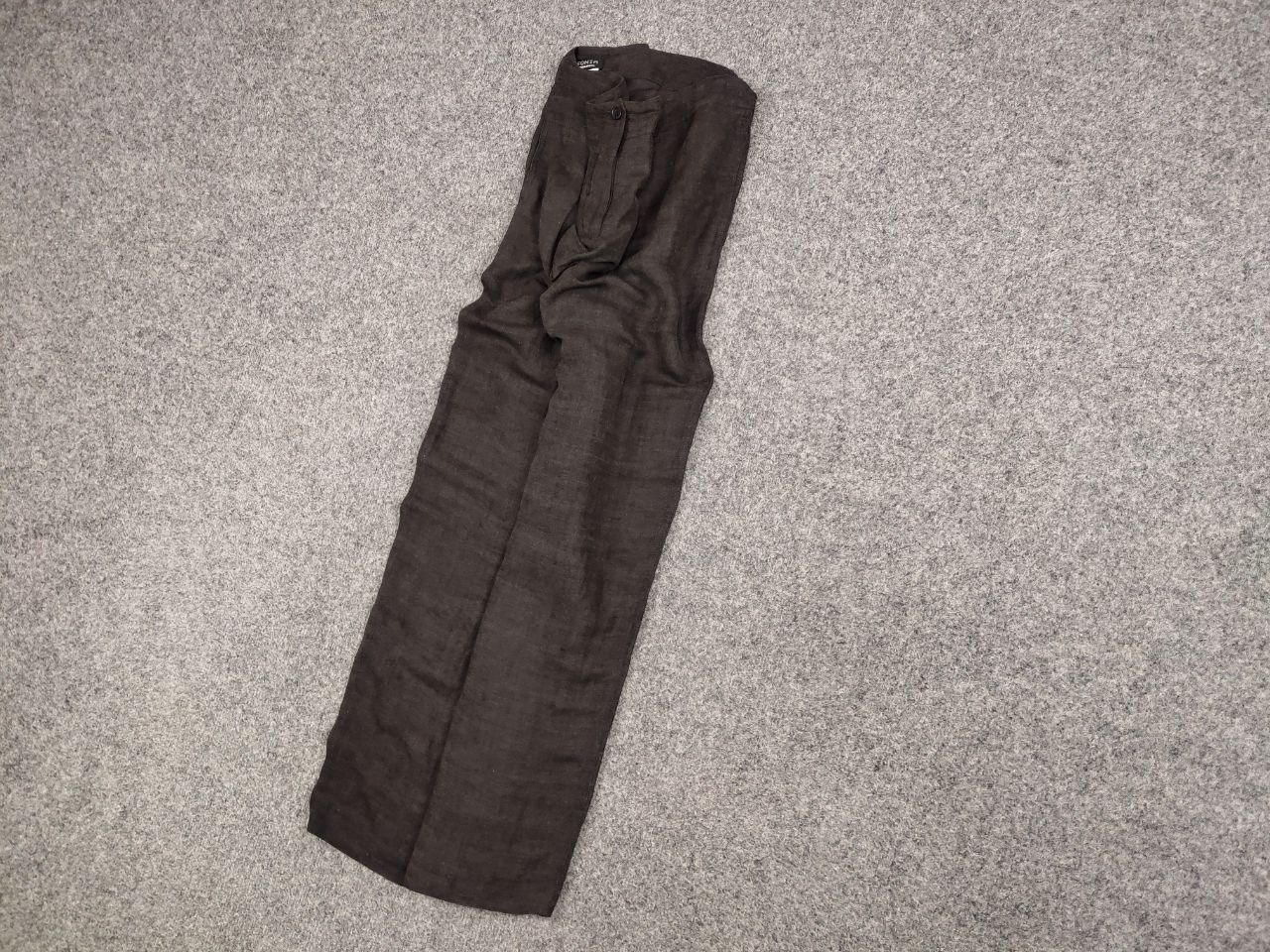 Sonia Rykiel Vintage 90's Sonia Rykiel Design Wide Leg Dark Brown Pants Size 40" / US 18 - 3 Thumbnail