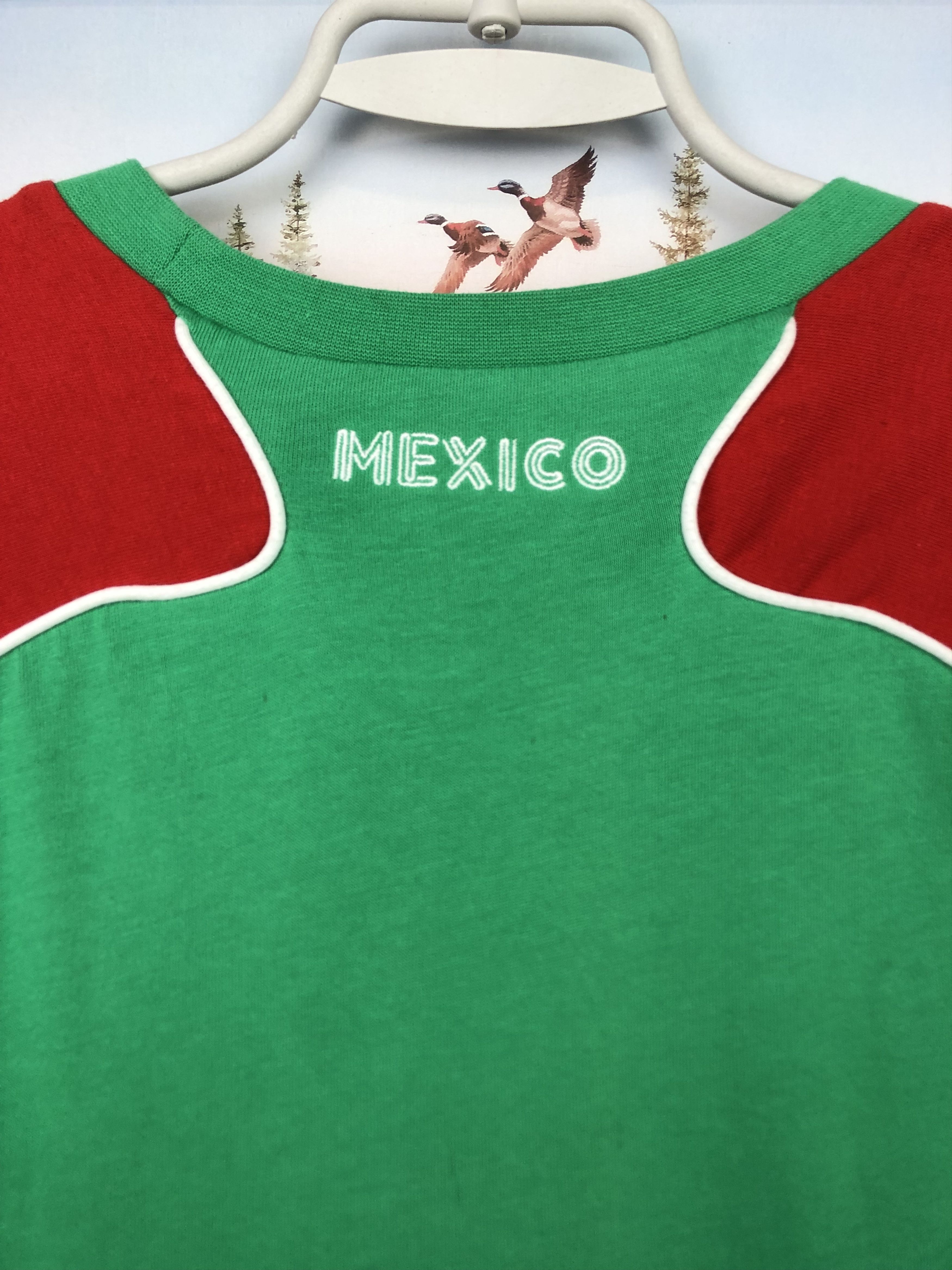 Adidas × Vintage Vintage Adidas Mexico Football Shirt Soccer Train Tee Rare Size US M / EU 48-50 / 2 - 9 Thumbnail