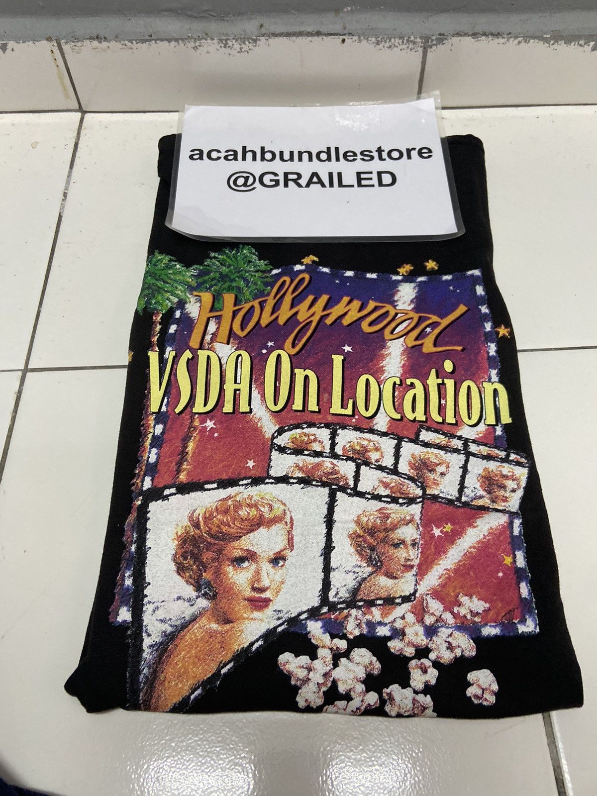 Star Of Hollywood VINTAGE VSDA ON LOCATION 1996 ANNUAL CONVENTION TEE SHIRT Size US L / EU 52-54 / 3 - 17 Thumbnail