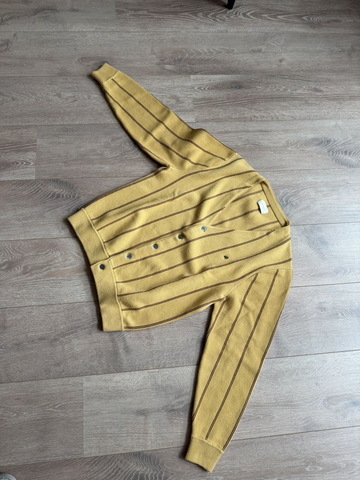 Aime Leon Dore aime leon dore yellow cardigan small Size US S / EU 44-46 / 1 - 1 Thumbnail