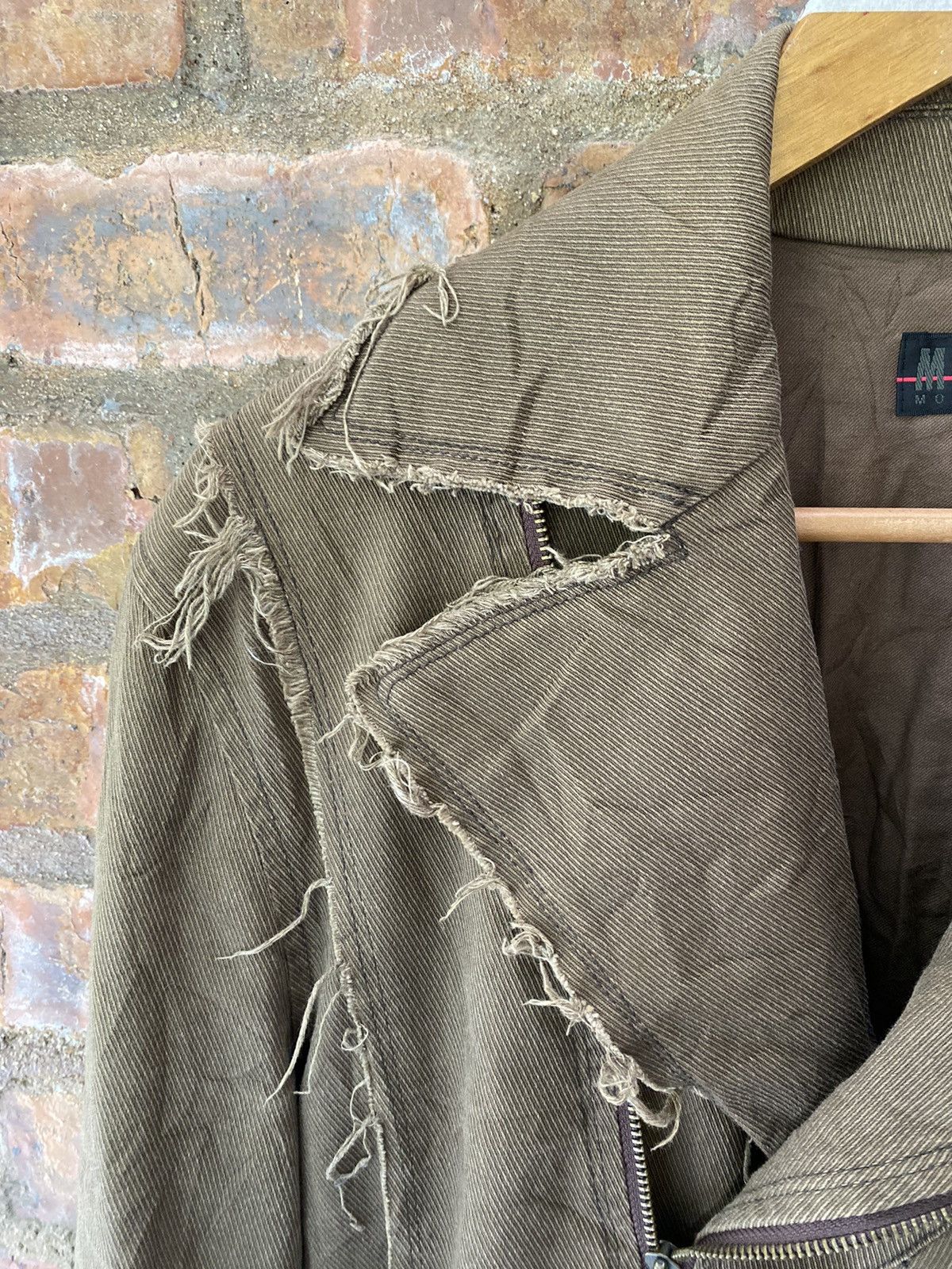 Morgan Homme 2000s Morgan Home Unfinished Fringe Hem Jacket Size US M / EU 48-50 / 2 - 7 Thumbnail