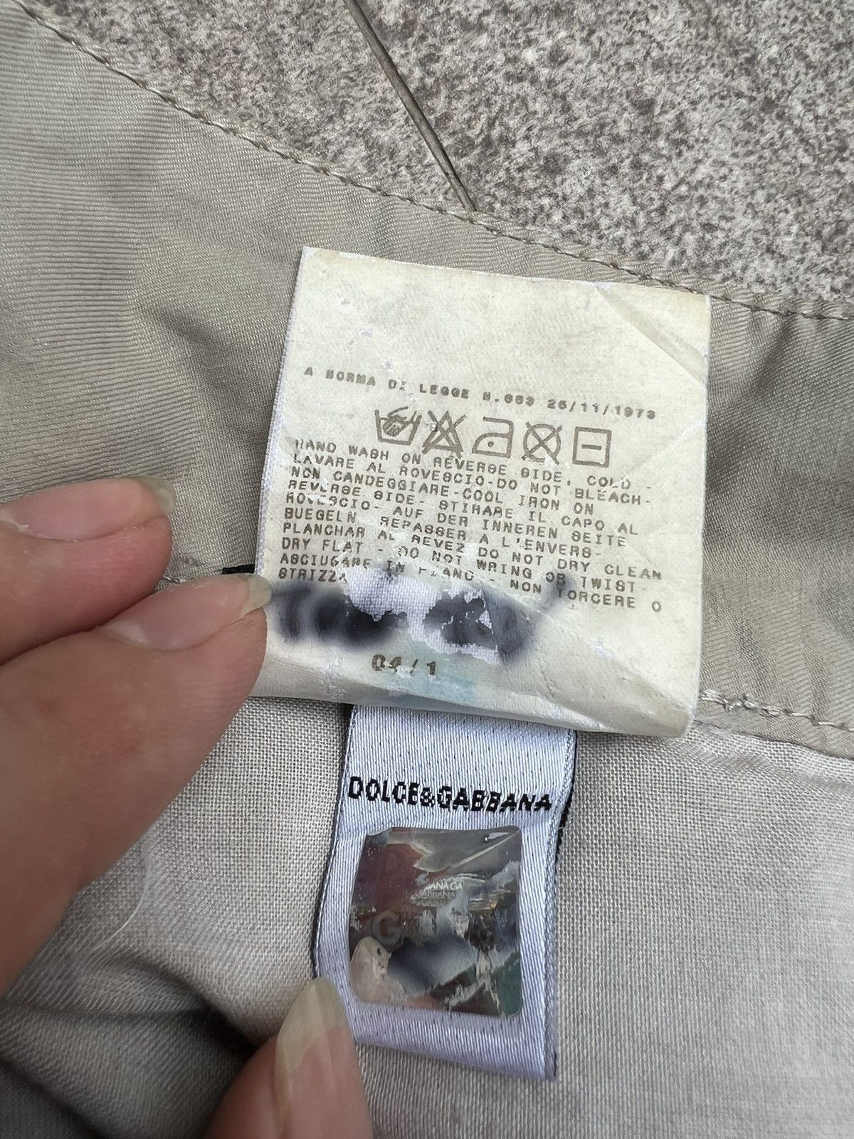 Dolce & Gabbana S/S 2004 Dolce & Gabbana Utility Cargo Flared Pants Size US 31 - 17 Thumbnail