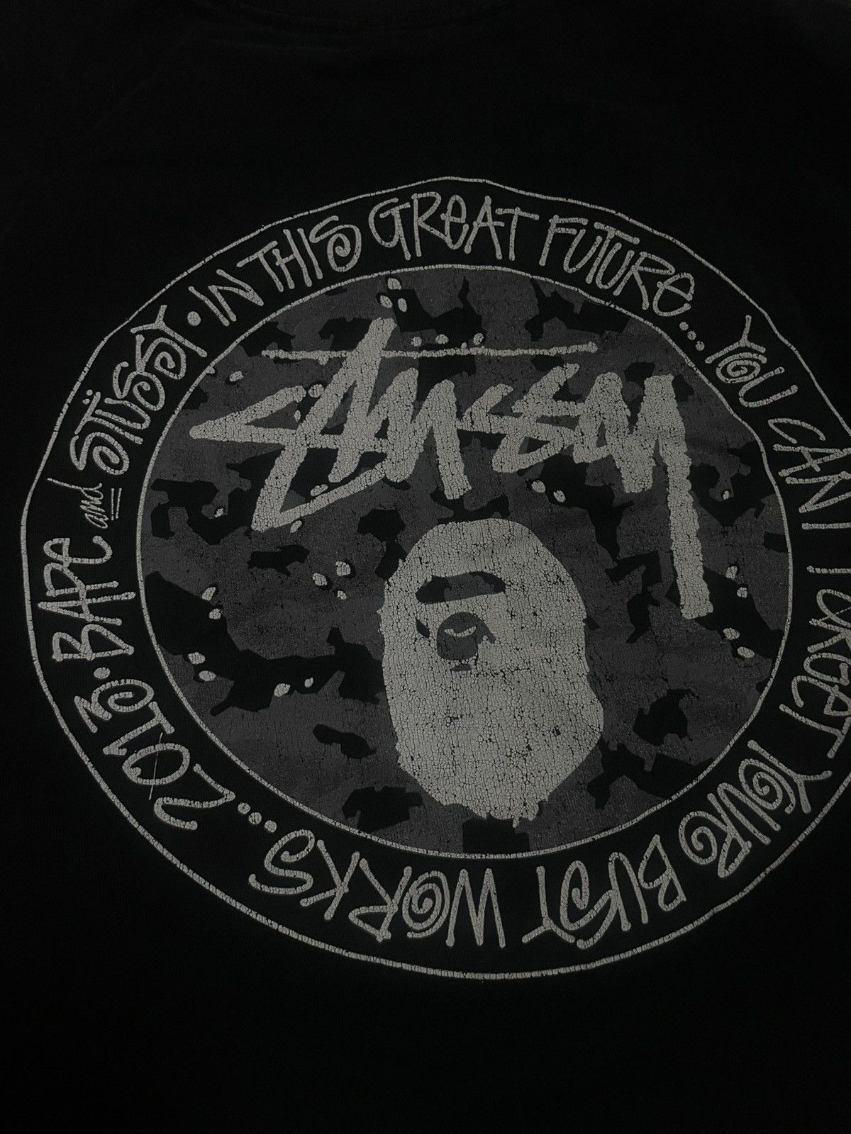 Bape Bape x Stussy Collab Tee F/W 2013 Size US S / EU 44-46 / 1 - 5 Thumbnail