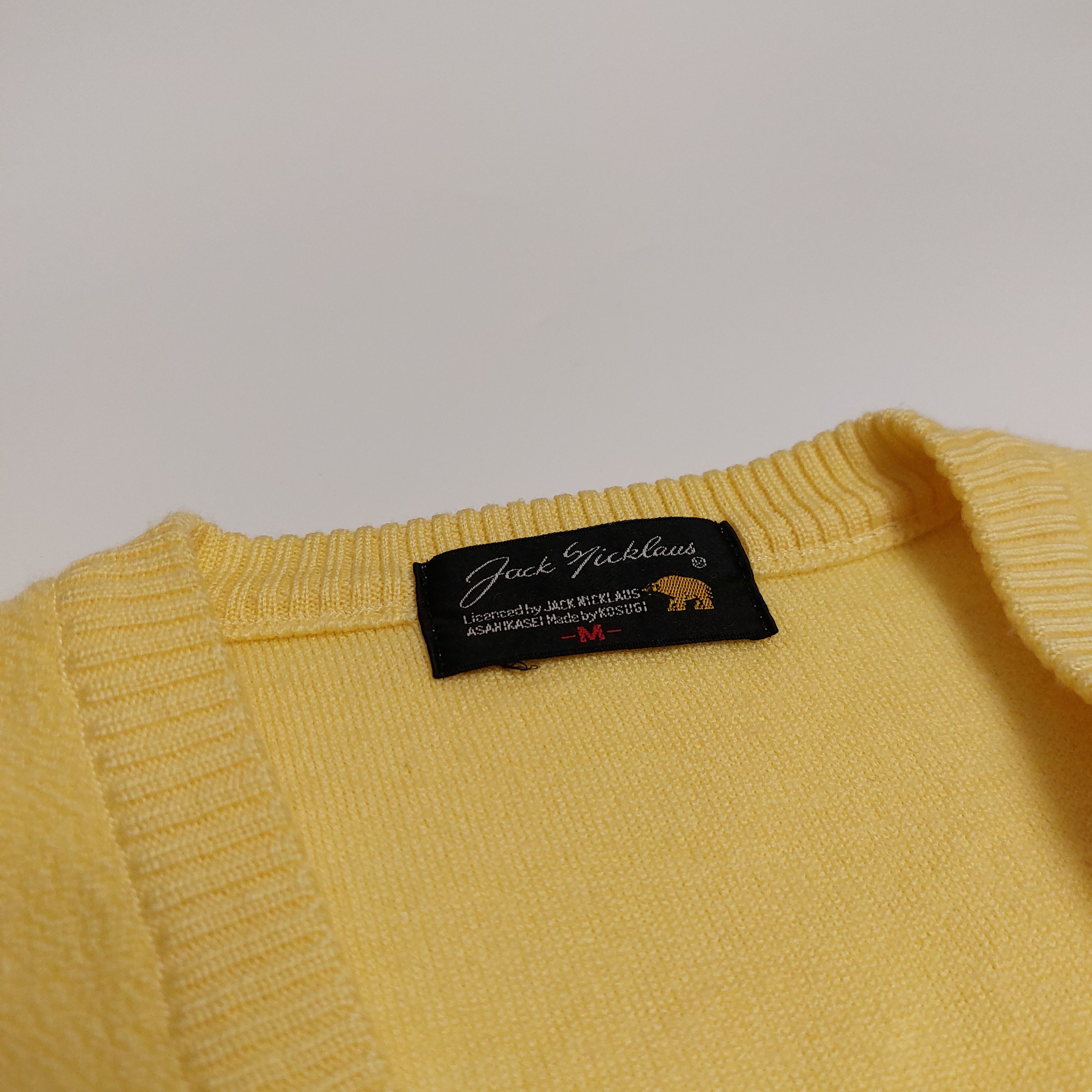 Vintage Vintage Kack Nicklaus Golden Bear golf vest Made in Japan Size M / US 6-8 / IT 42-44 - 4 Thumbnail