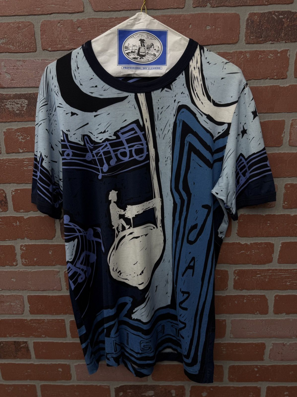 Dolce & Gabbana Givenchy Men’s Music Jazz Tee Size 50 (M) 🧼 Size US M / EU 48-50 / 2 - 4 Thumbnail