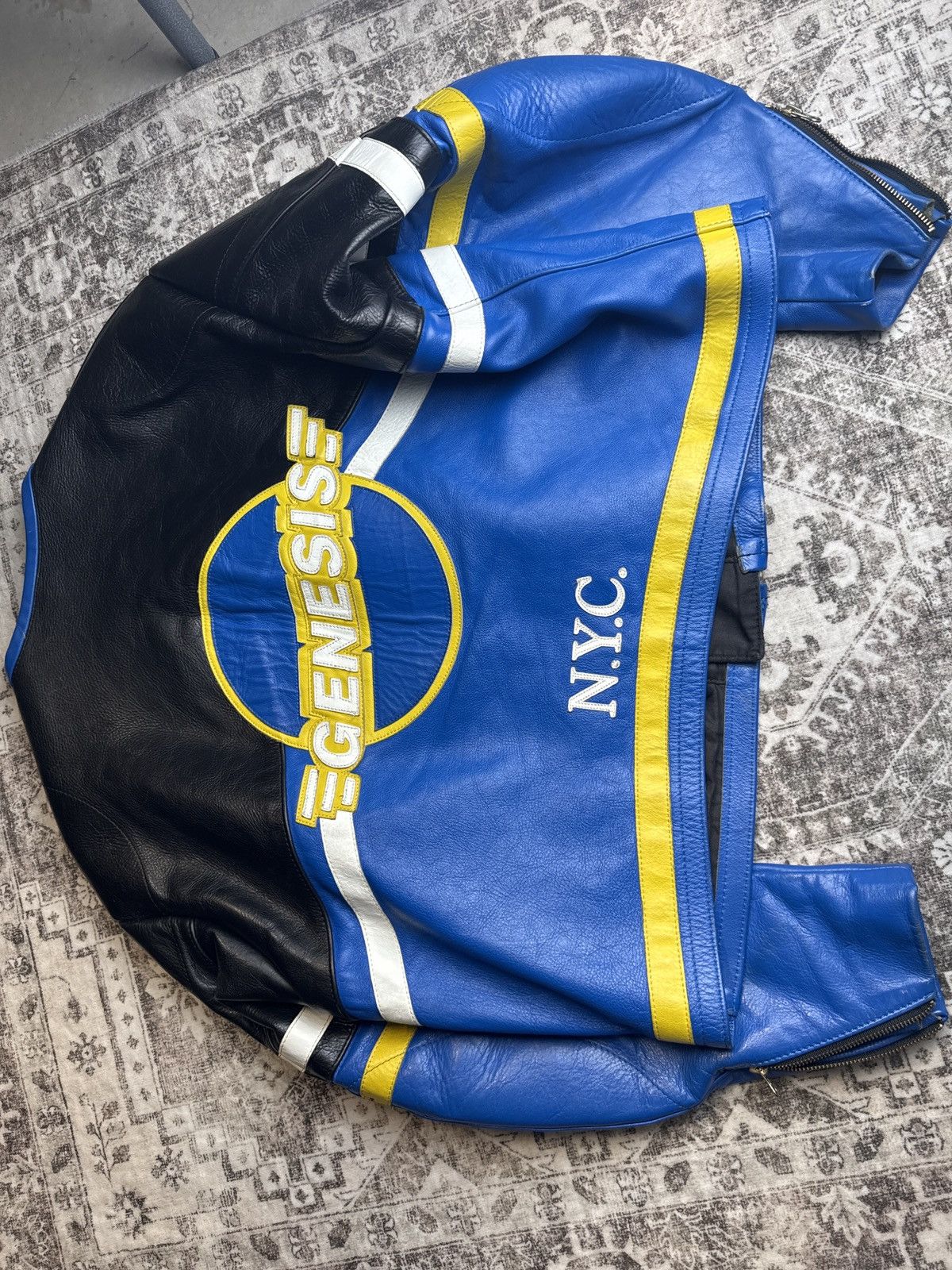 Vanson Leathers Rare Vanson Genesis leather Jacket 50 US Size US XXL / EU 58 / 5 - 4 Thumbnail
