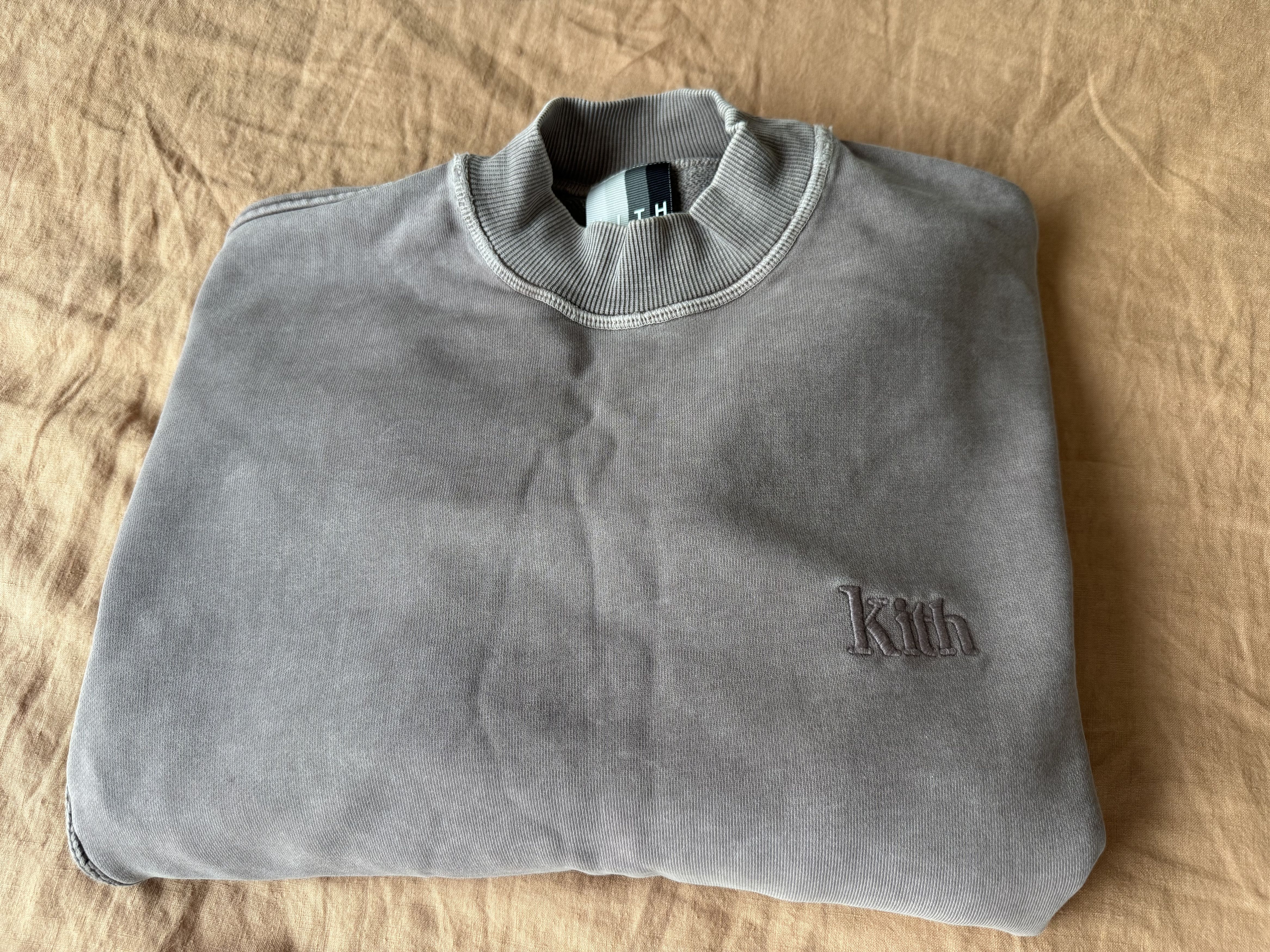 Kith Kith Combo Knit Mockneck - Dusty Mauve Size US XS / EU 42 / 0 - 2 Thumbnail