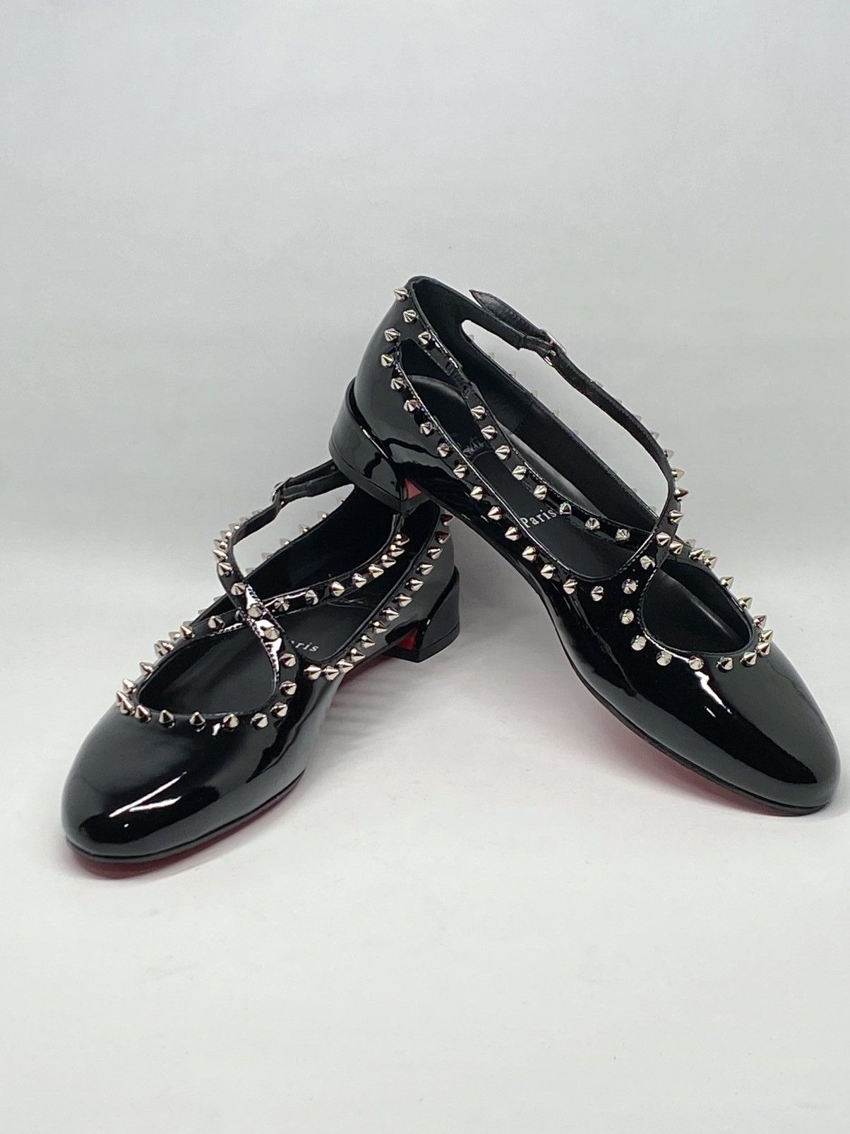 Christian Louboutin Christian Louboutin spike patent leather ballet flat size 40 Size US 10 / IT 40 - 6 Thumbnail