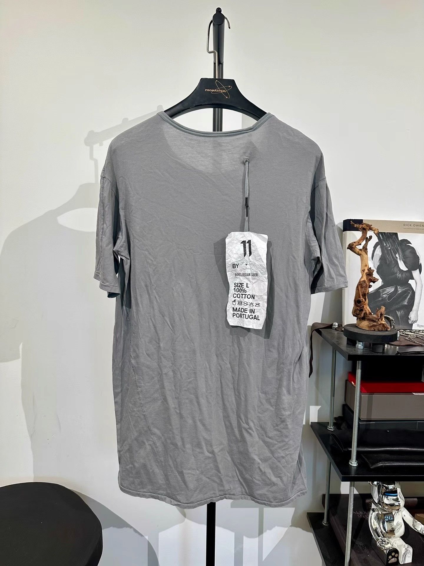 11 By Boris Bidjan Saberi 11by BBS Logo Print T-Shirt K35 Size US L / EU 52-54 / 3 - 2 Thumbnail