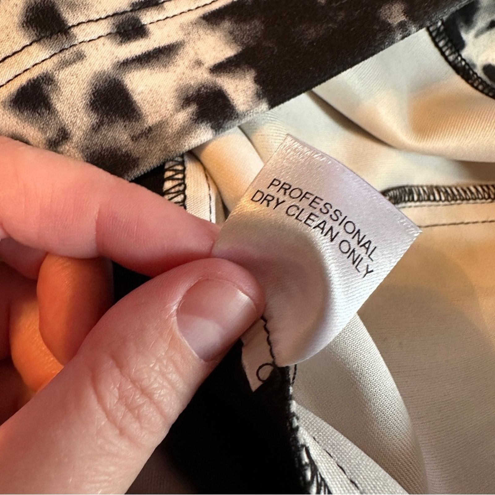 Anthropologie Yoana Baraschi Abstract Print Black & White Neoprene Dress 8 Size M / US 6-8 / IT 42-44 - 8 Thumbnail
