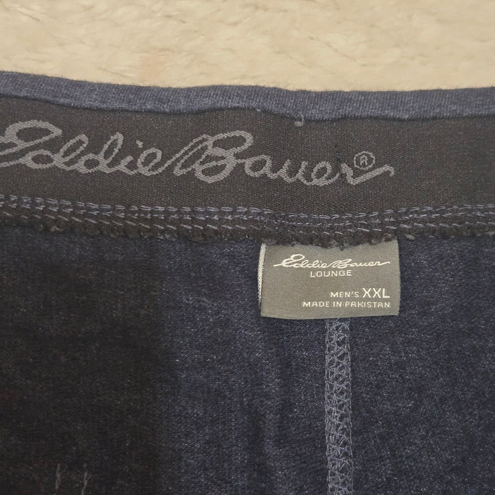 Eddie Bauer Eddie Bauer Blue Casual Lounge Shorts with Drawstring, XXL Size US 42 / EU 58 - 2 Thumbnail
