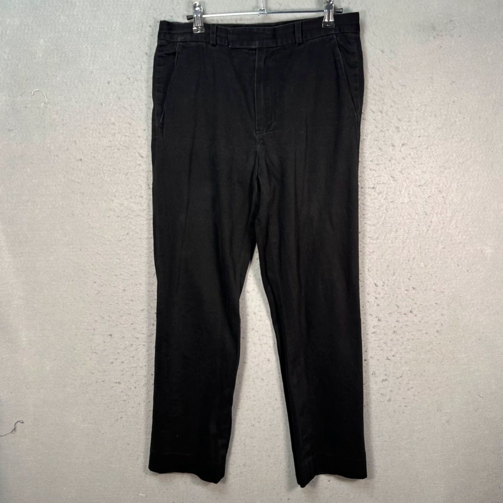 A.P.C. A.P.C. Mens Small Black Cotton Trousers Straight Leg Chino Pants Pants Mens Small Black Cotton Trousers Straight Leg Chino 29in Inseam Vintage/Jacket? Size US 29 - 2 Thumbnail