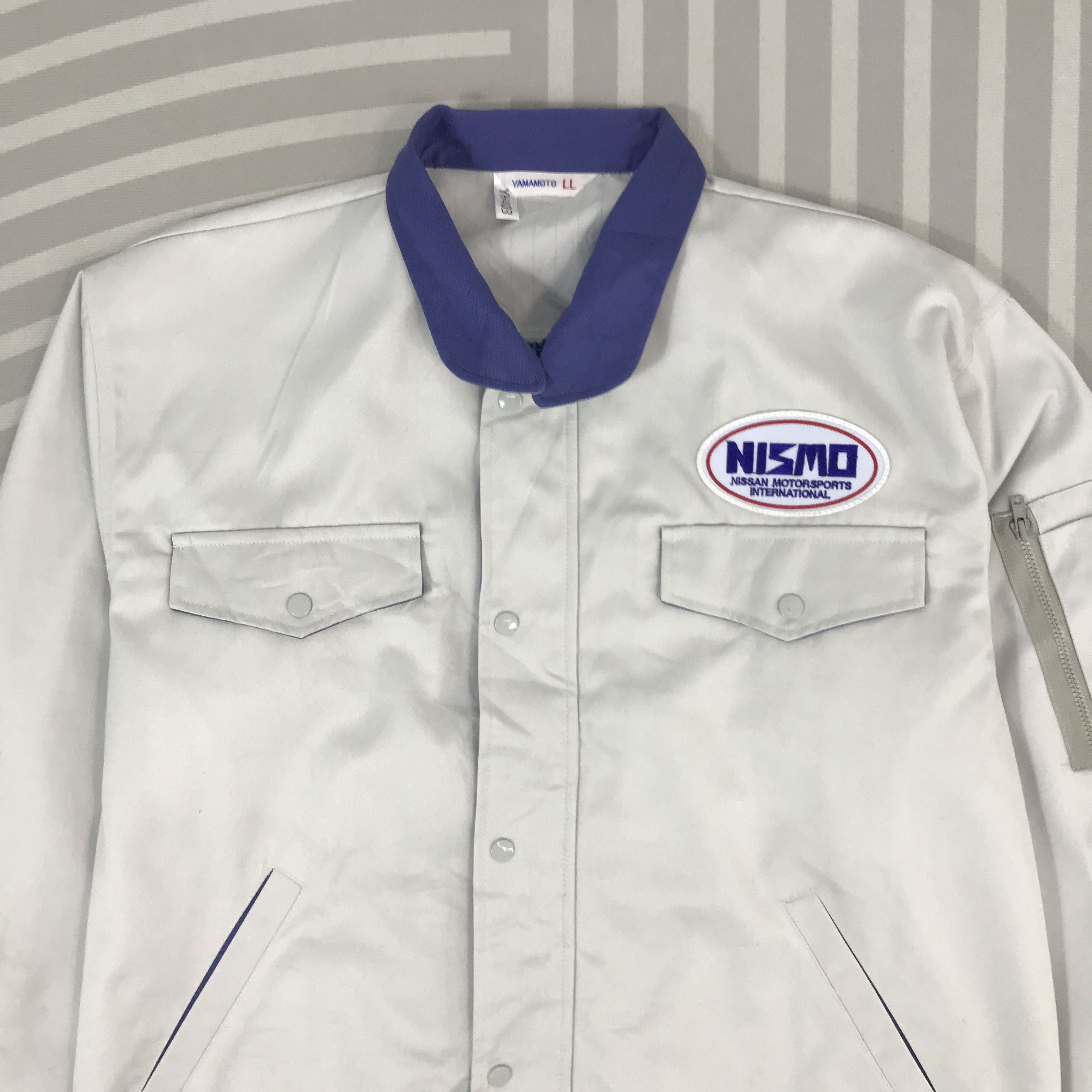 Japanese Brand × Vintage Vintage Nismo Nissan Racing team Jacket Size US L / EU 52-54 / 3 - 3 Thumbnail