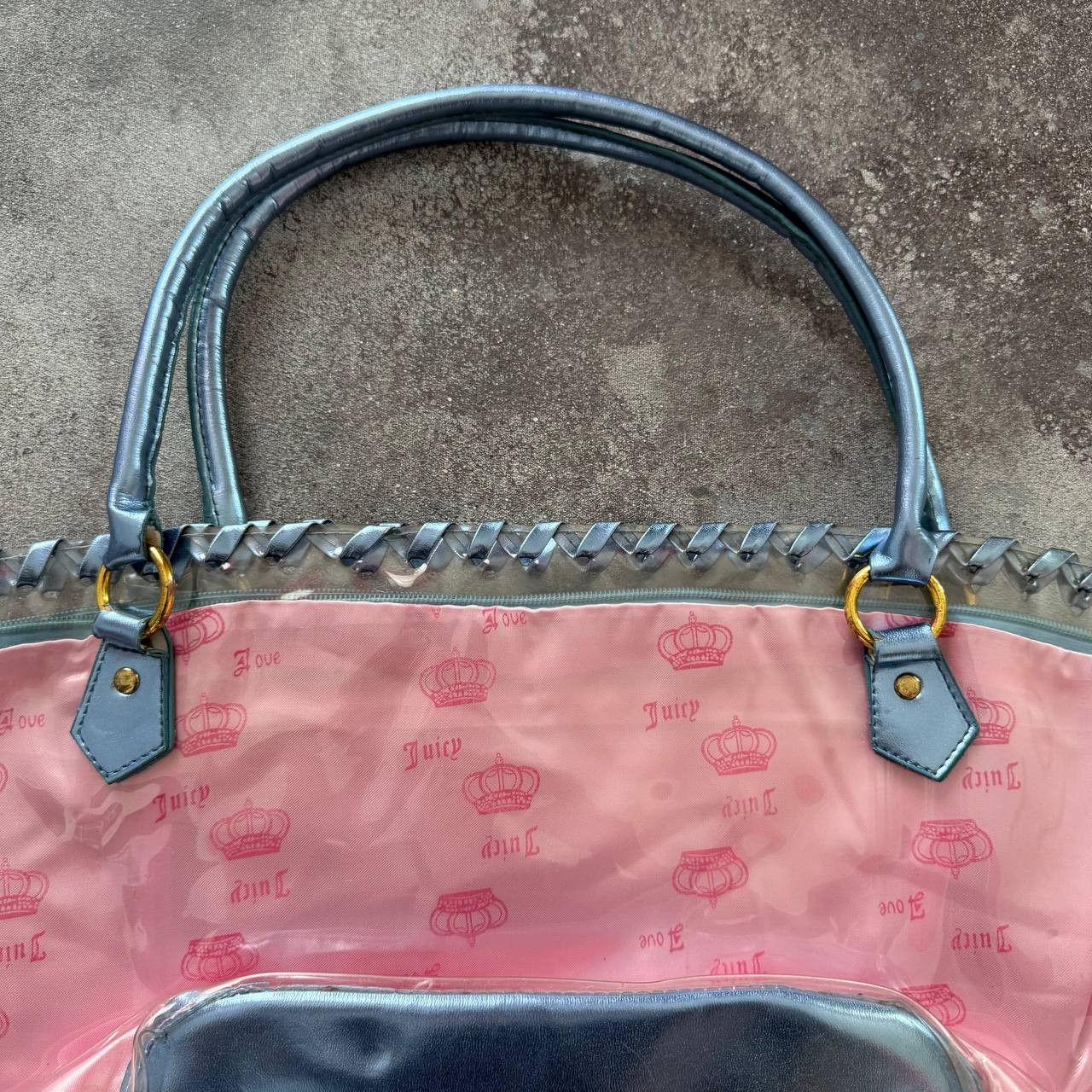Juicy Couture Y2K Juicy Couture Iconic 2000's Glamour Shoulder Bag Size ONE SIZE - 10 Thumbnail