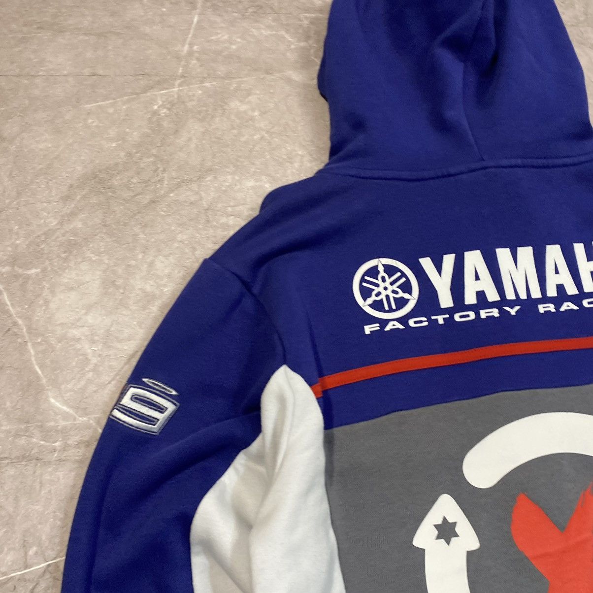Yamaha VINTAGE YAMAHA RACING BIG LOGO ZIP HOODIE Size US M / EU 48-50 / 2 - 2 Thumbnail