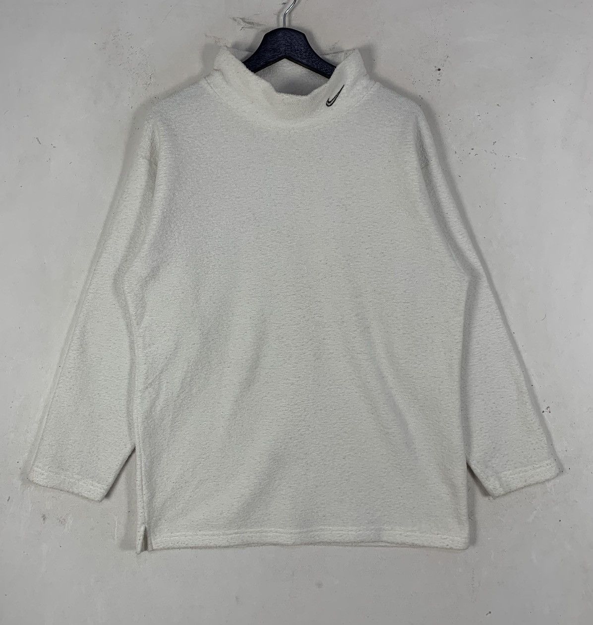 Nike Vintage Nike High-neck Sportswear Outwear Sweatshirt Size US M / EU 48-50 / 2 - 2 Thumbnail