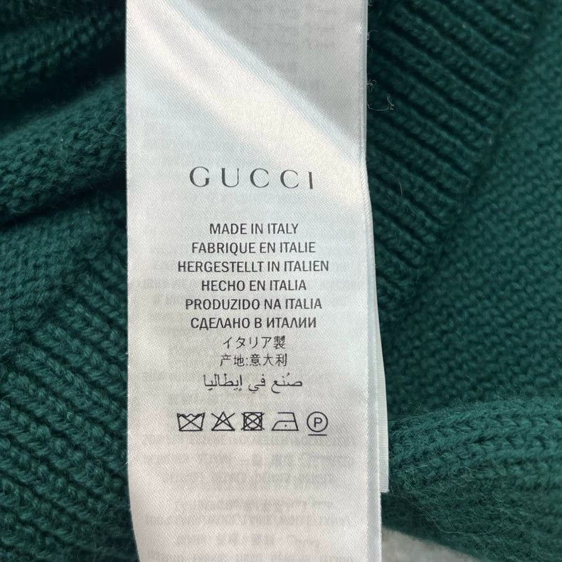 Gucci Gucci Striped letter Logo embroidered V-neck long-sleeved p Size US M / EU 48-50 / 2 - 5 Thumbnail