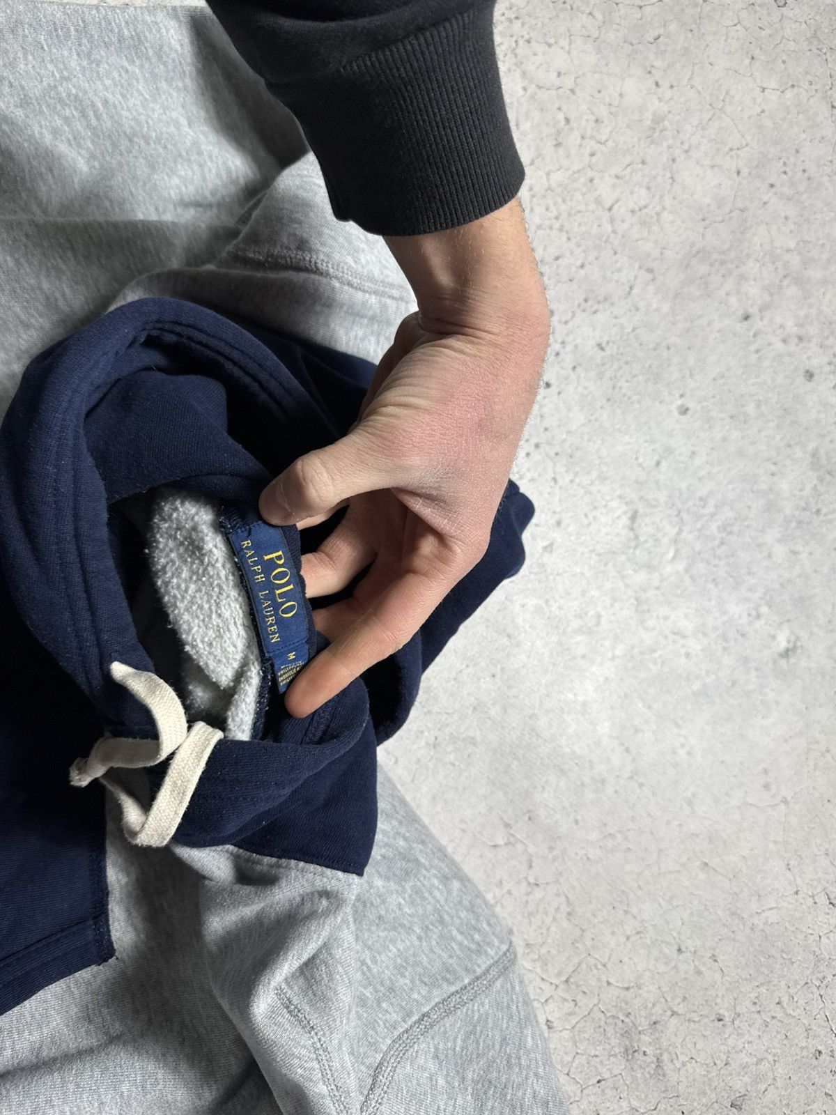 Polo Ralph Lauren Polo Ralph Lauren Bear Hoodie Grey Size M PRL Size US M / EU 48-50 / 2 - 5 Thumbnail