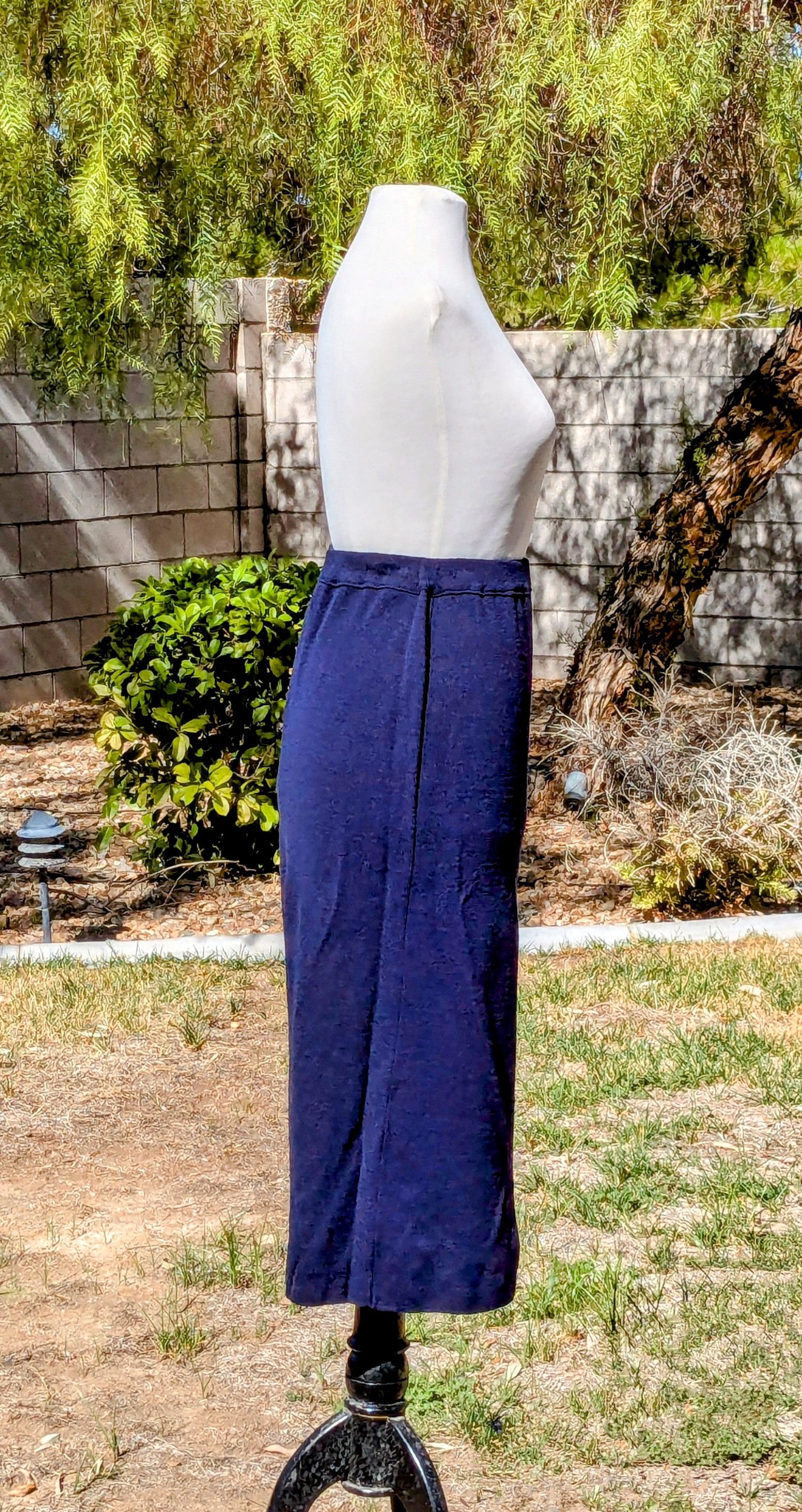 Other Adolfo Collectibles Maxi Skirt Pull-On Acrylic/Lamb Wool Size 28" / US 6 / IT 42 - 3 Thumbnail