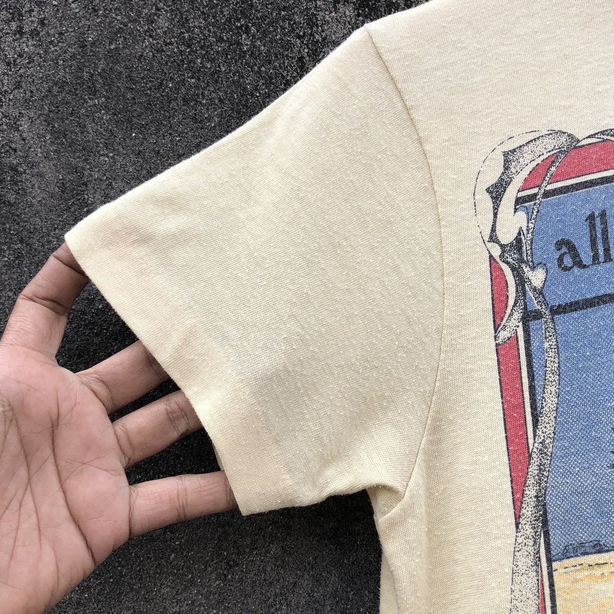 Levi's Vtg 70s Levis Fullprint Copper Riveted Overalls Tshirt Usa🇺🇸 Size US S / EU 44-46 / 1 - 10 Thumbnail