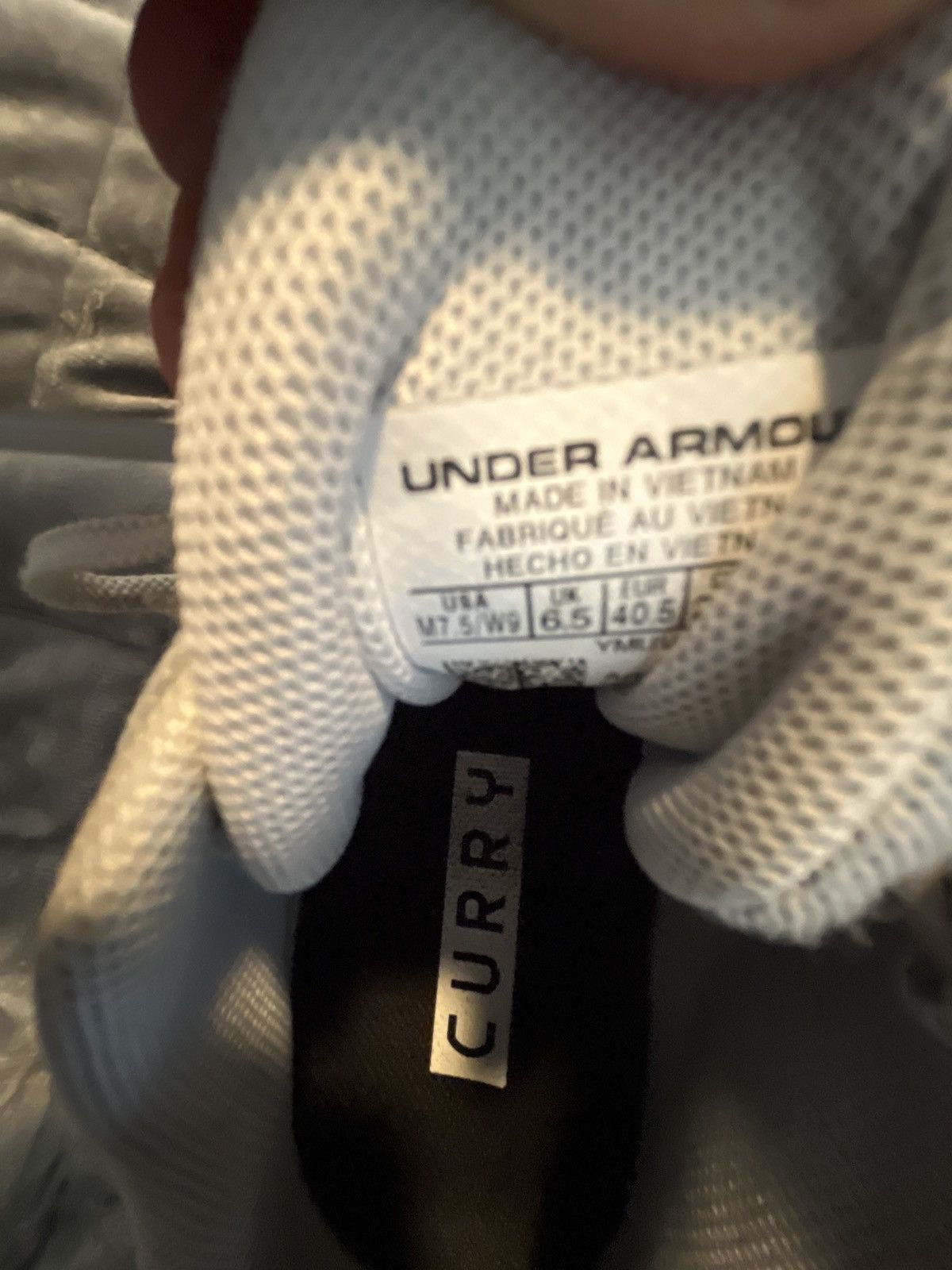Under Armour Grey Curry 11 Size US 7.5 / EU 40-41 - 6 Thumbnail
