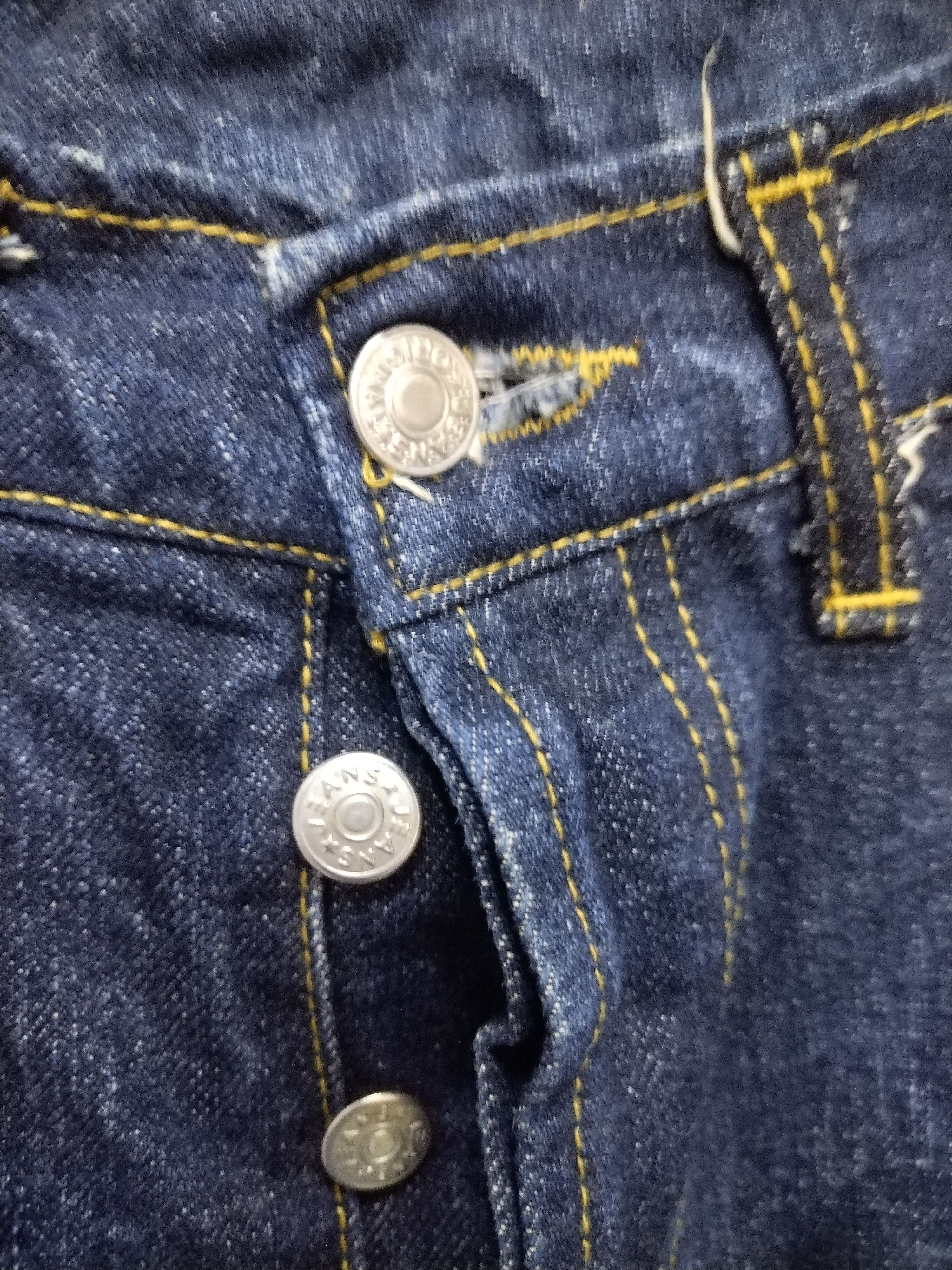 Justin Marvelous awesome Distressed like new Justin BOOT CUT jeans Size US 34 / EU 50 - 8 Thumbnail