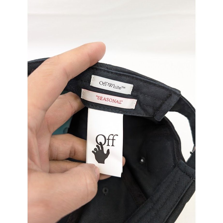 Off-White o1rshd1 Size: OS / Baseball Cap / Hat in Black Size ONE SIZE - 15 Thumbnail