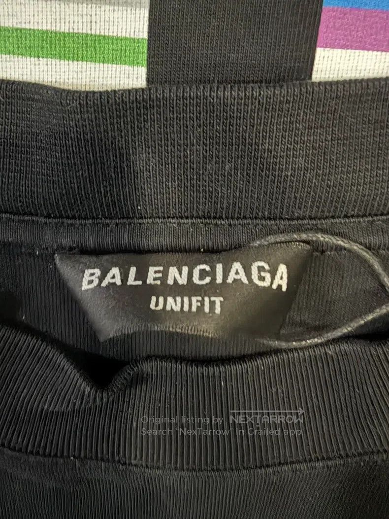 Balenciaga Balenciaga Double Portrait Multinational Flag Print Black Size US L / EU 52-54 / 3 - 3 Thumbnail