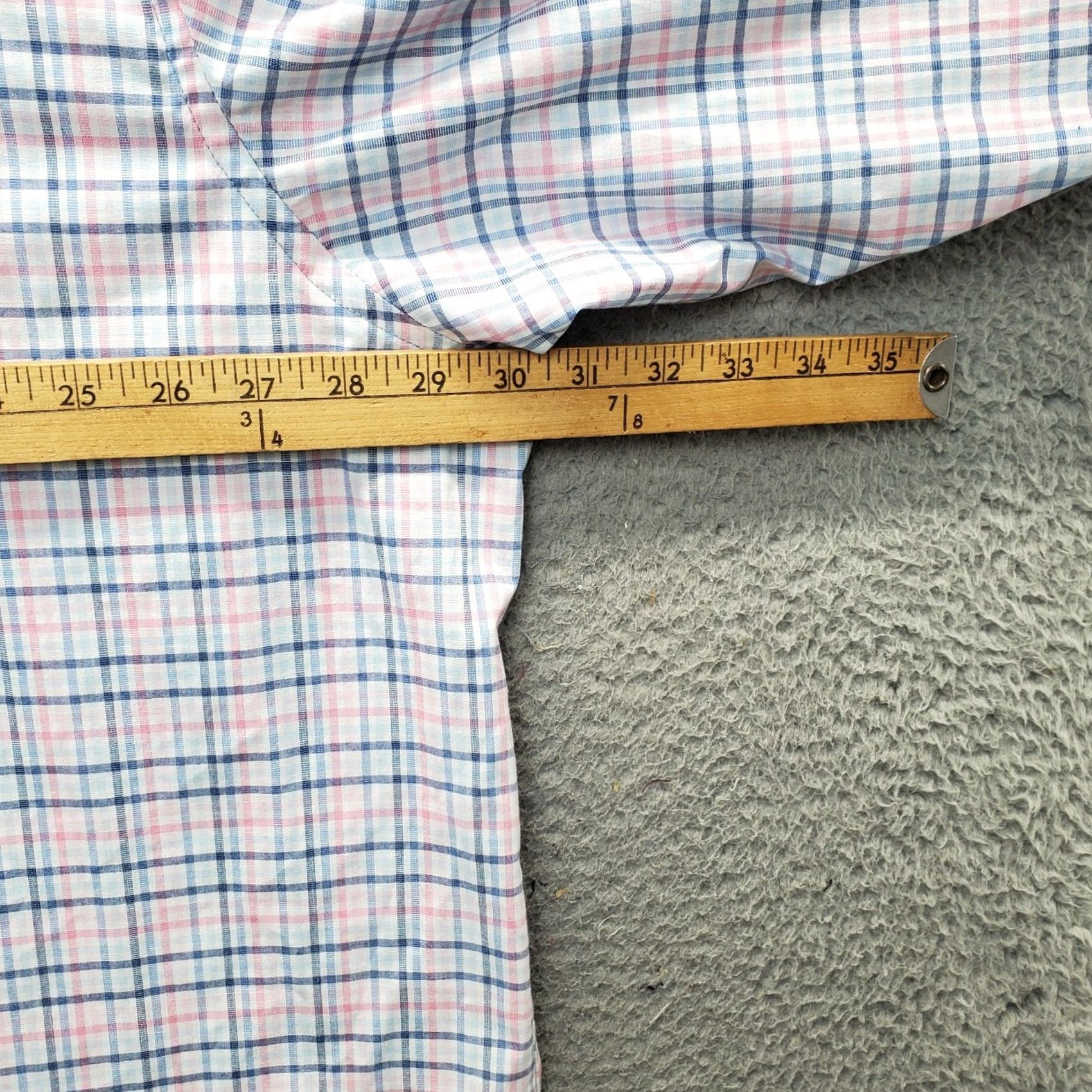 Izod IZOD Mens Shirt 3XB Multi Plaid Woven Long Sleeve Button-Down Casual Mens Size 3XB Color Multicolor Size US XXL / EU 58 / 5 - 4 Thumbnail