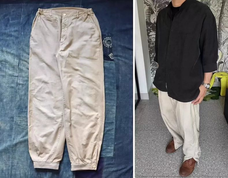 Visvim Visvim Carrol Chino Pants in Ivory Color Size US 26 / EU 42 - 1 Thumbnail